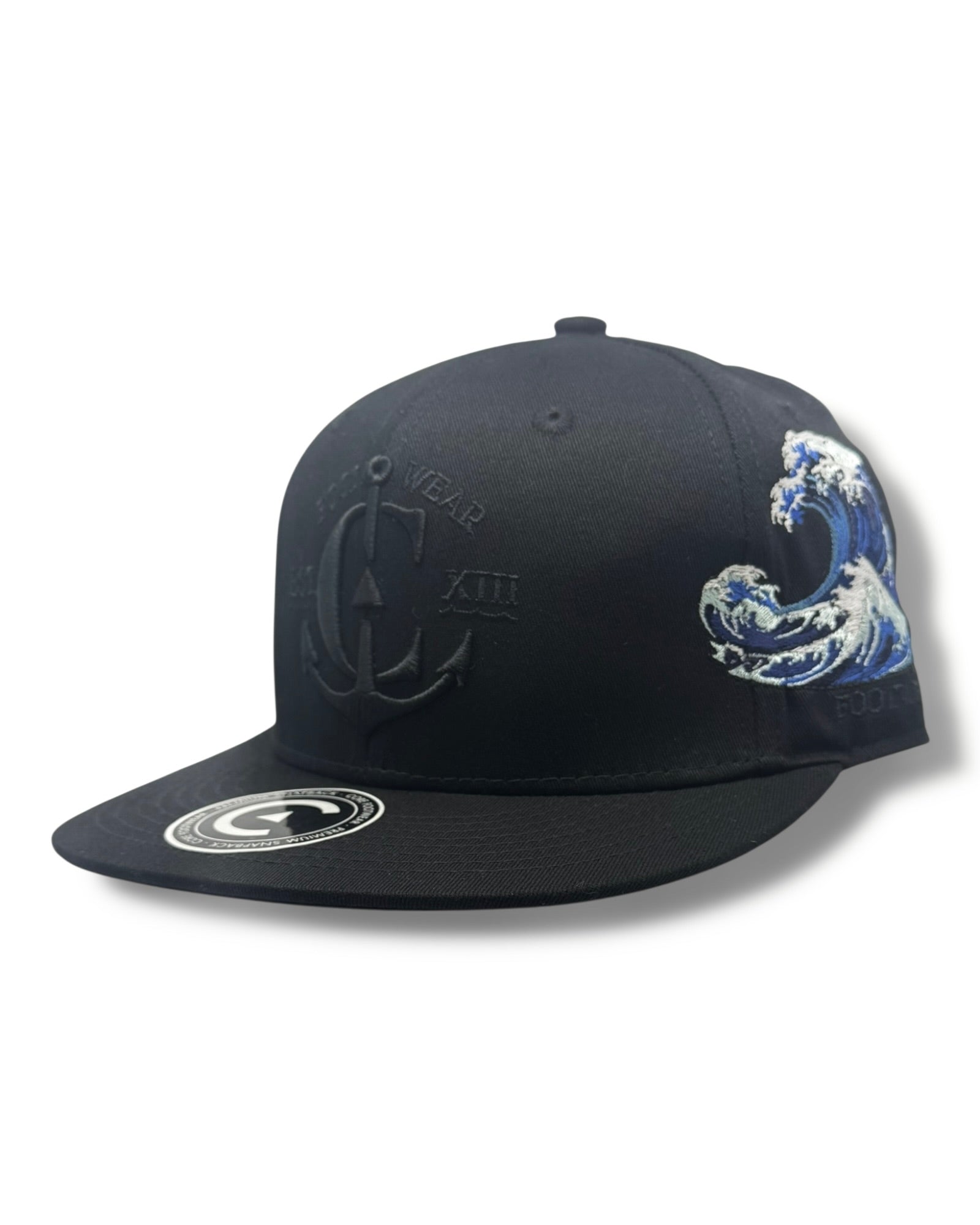 Gorra Ancla Ola Black