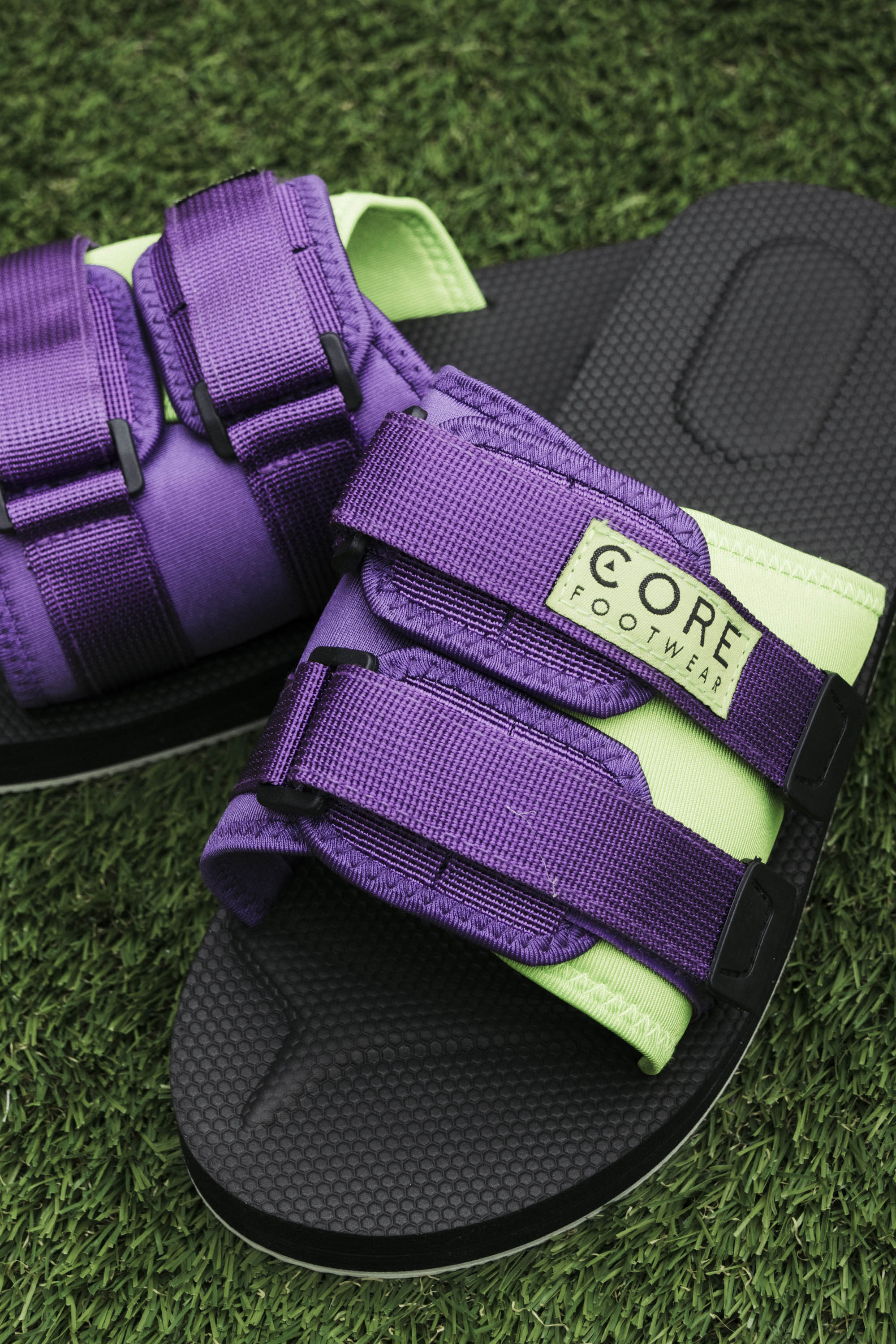 Sandalia Chill Violeta/Verde