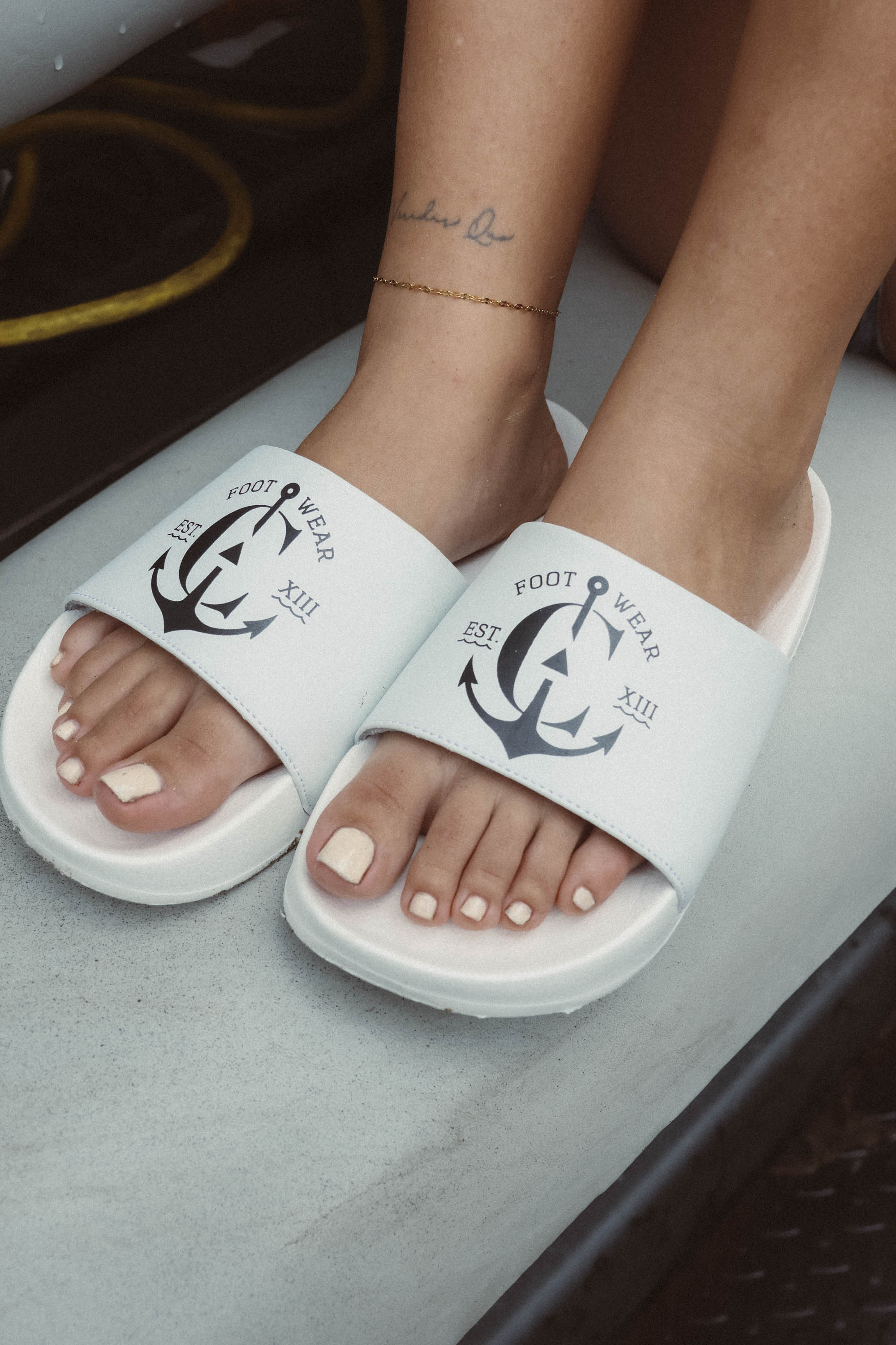 Sandalia Anchor Hueso