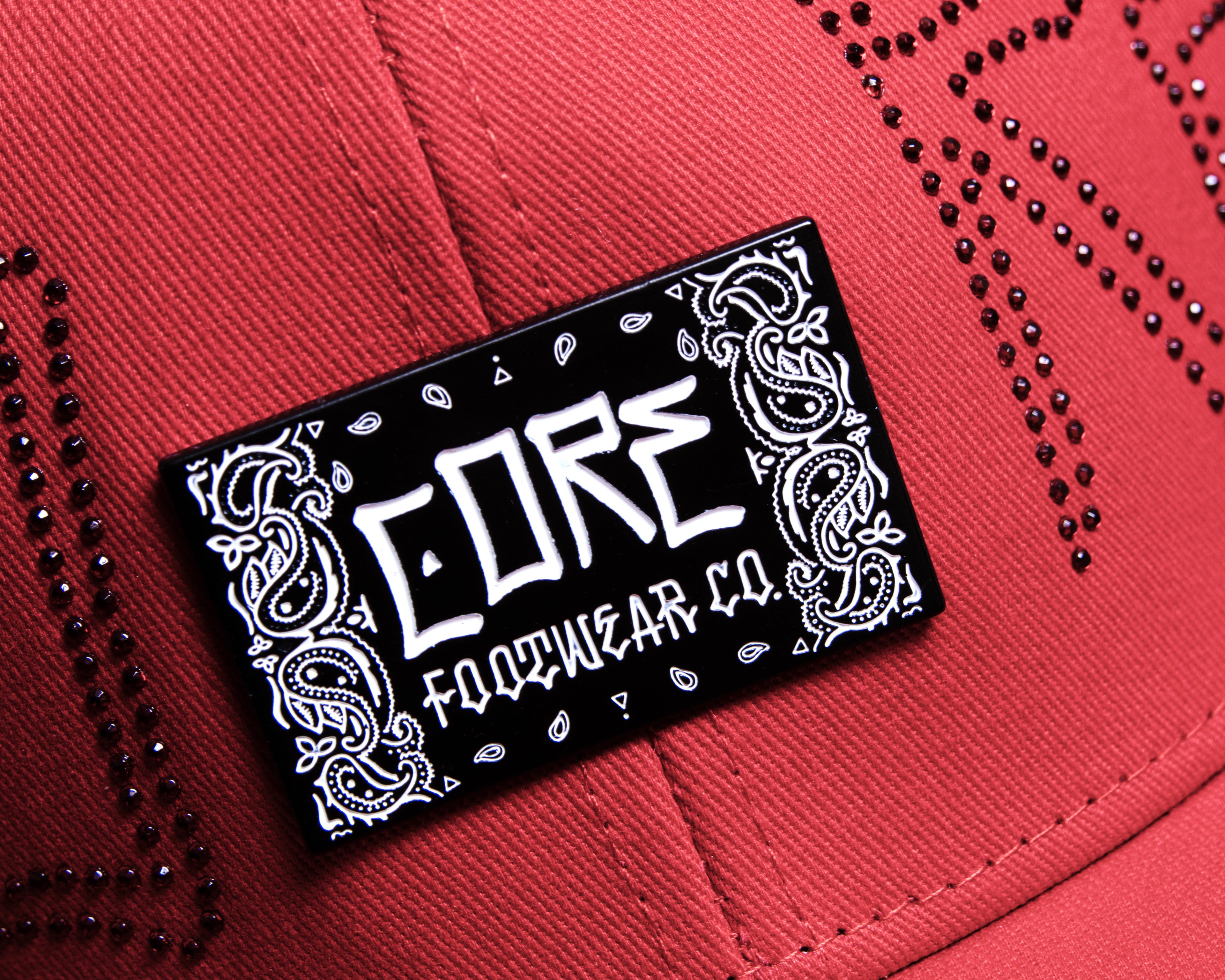 Gorra California Red Shiny