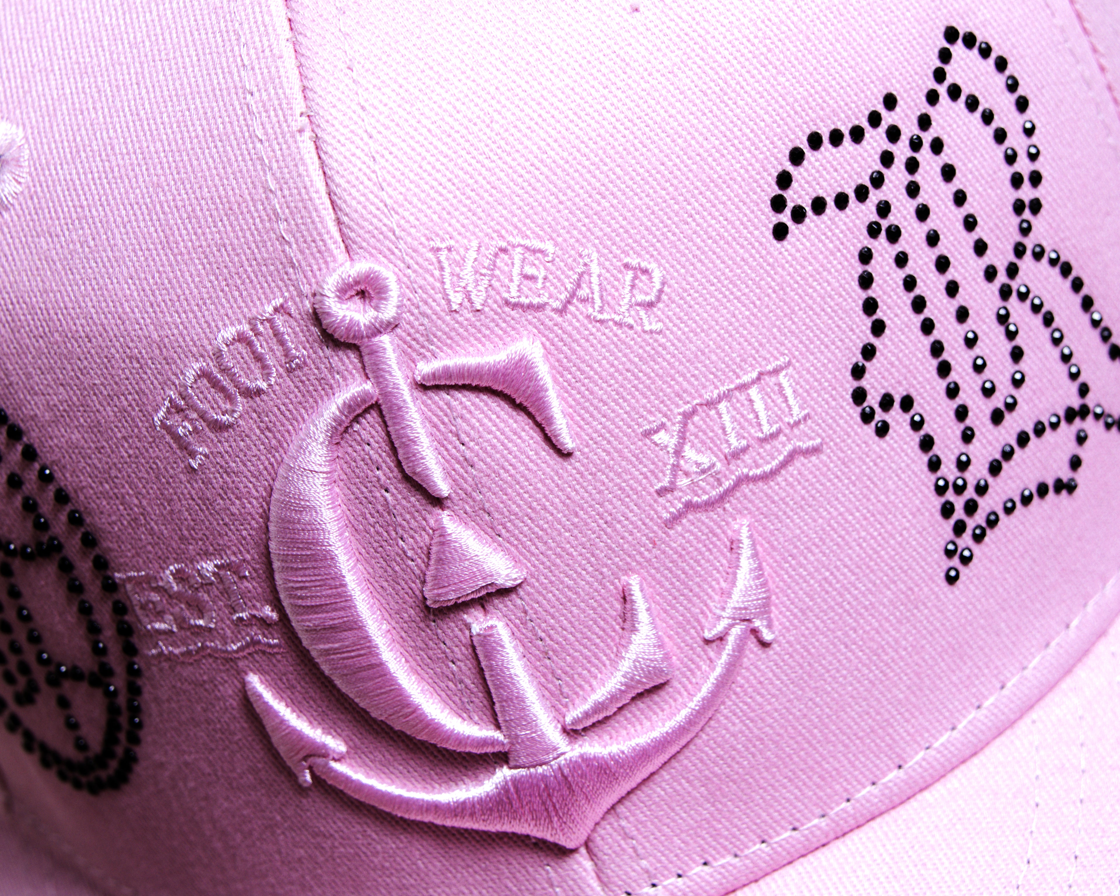 Gorra Ancla Pink Shiny