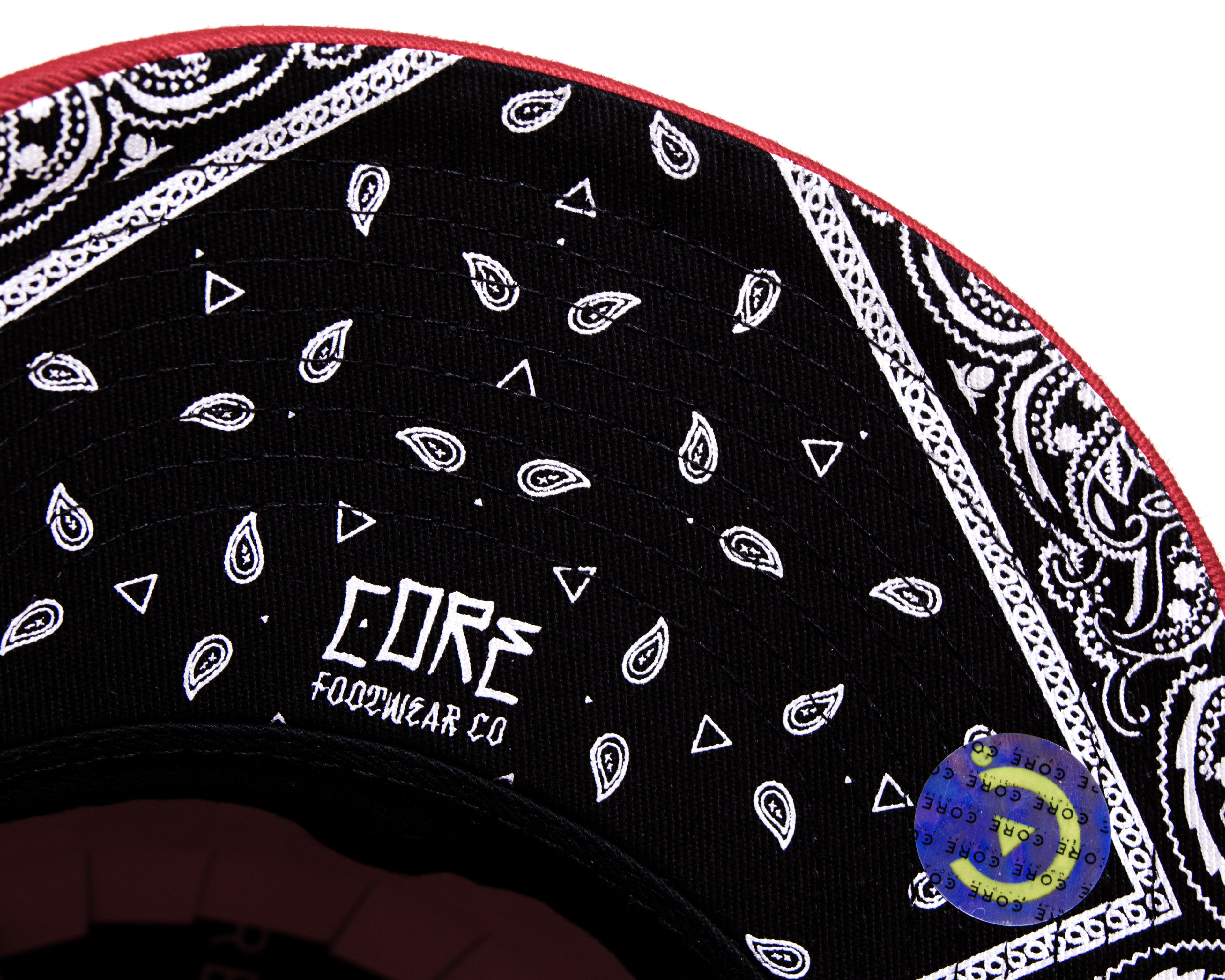 Gorra California Red Shiny