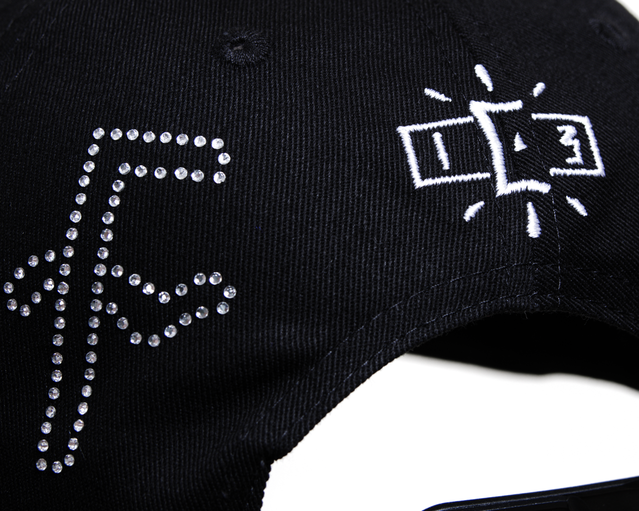 Gorra California White Shiny