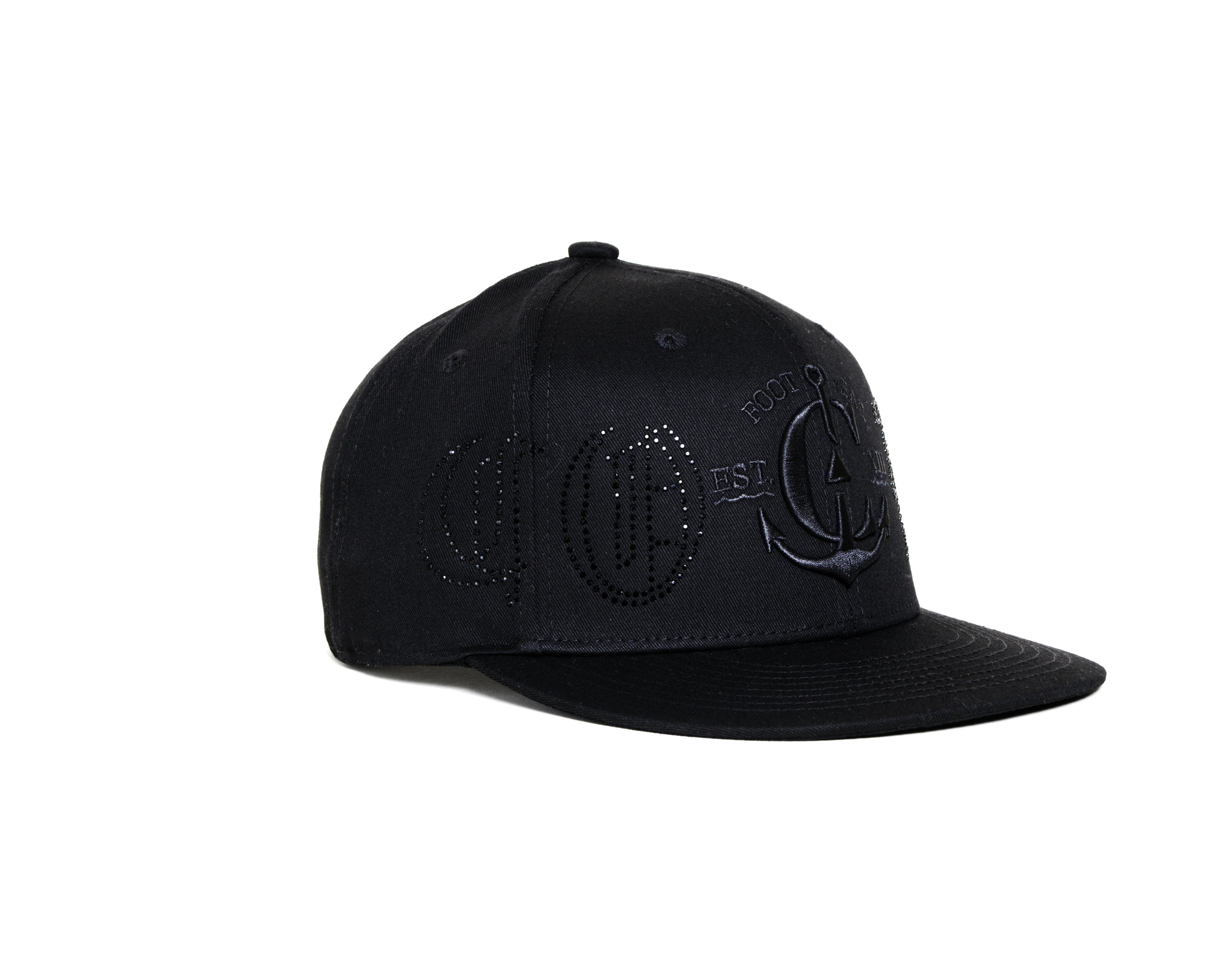 Gorra Ancla Black Shiny