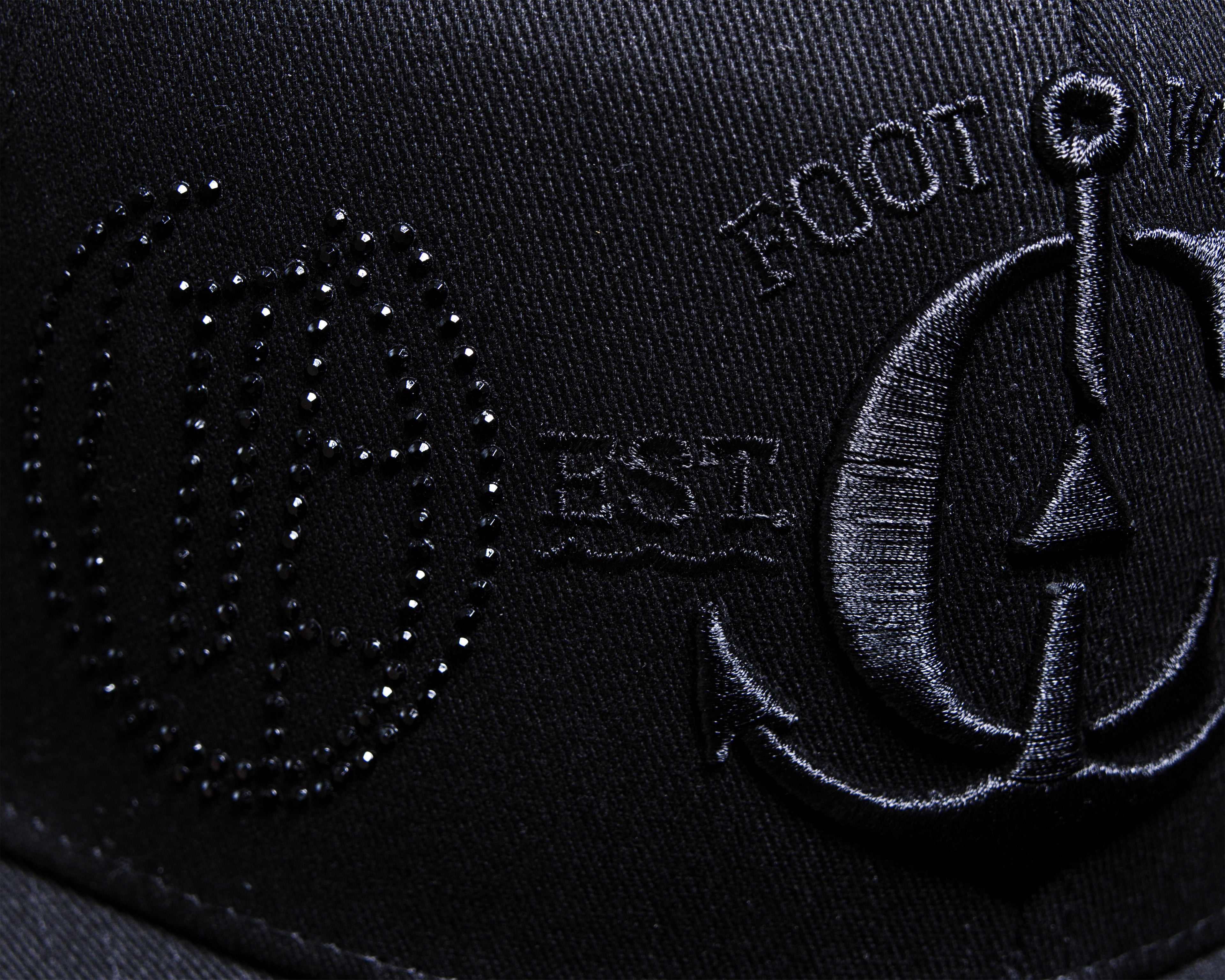 Gorra Ancla Black Shiny