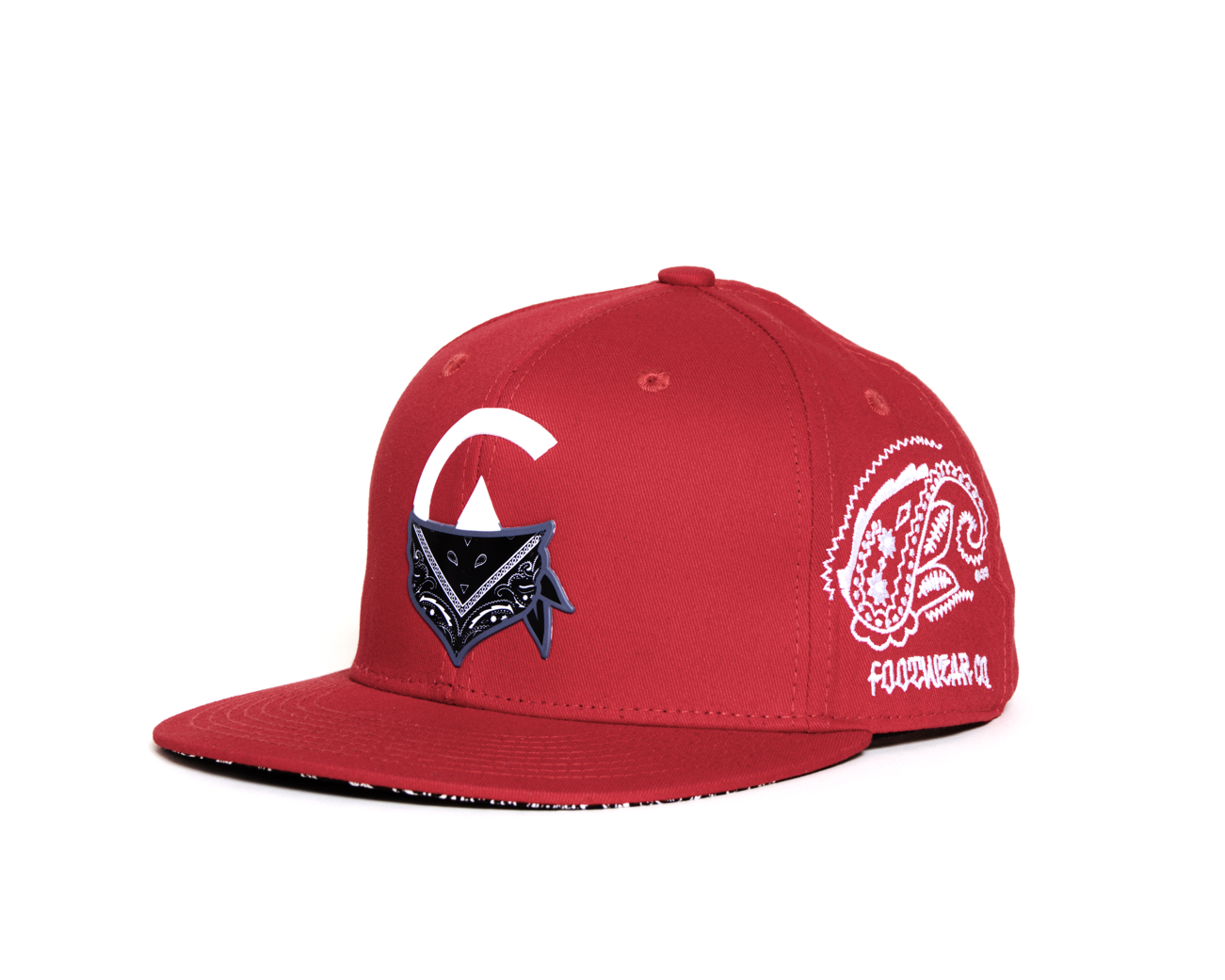 Gorra Bandana Paisley Red