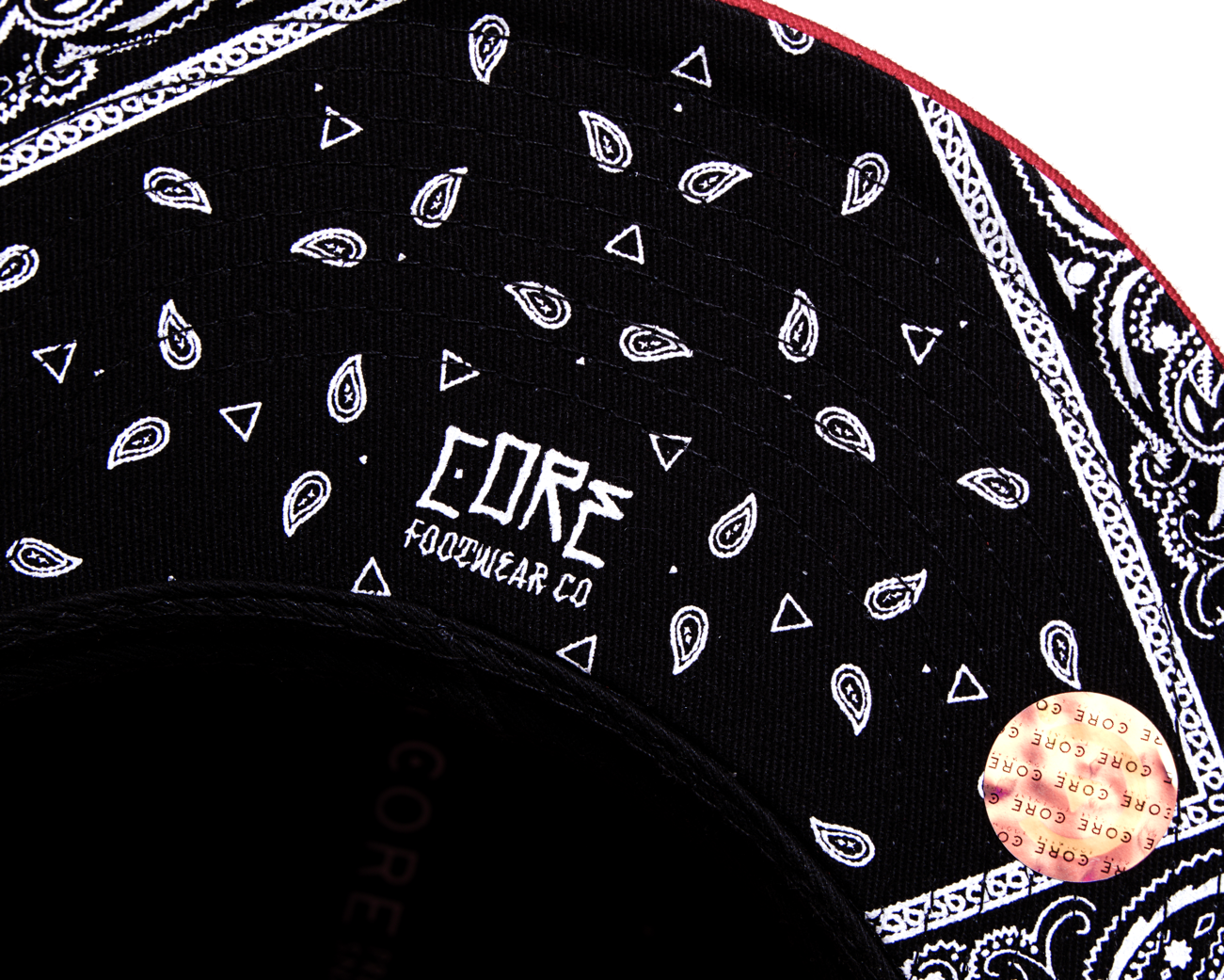 Gorra Bandana Paisley Red