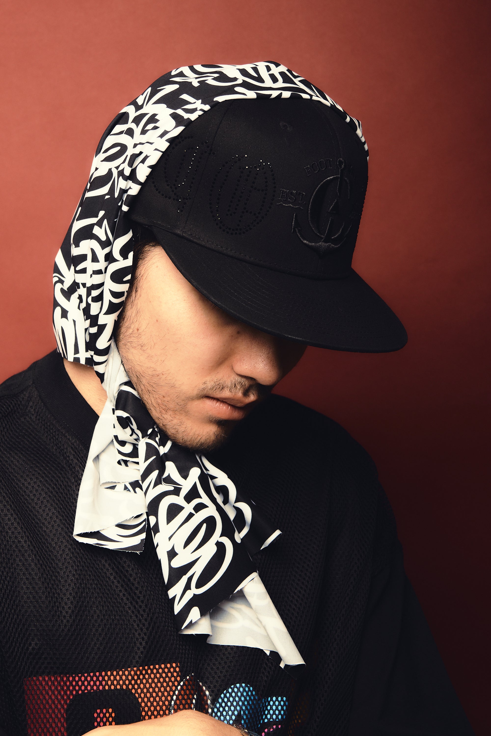 Gorra Ancla Black Shiny