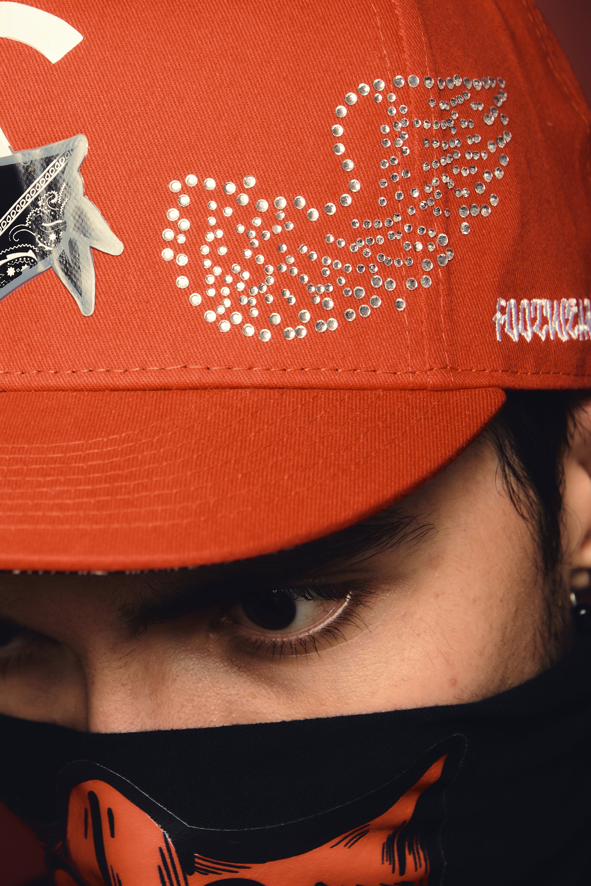 Gorra Bandana Shiny Red