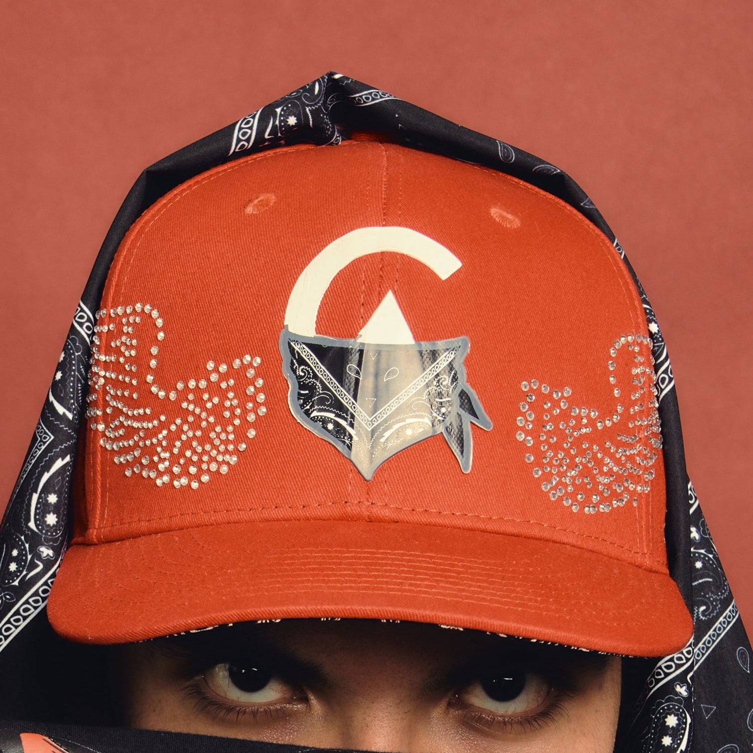 Gorra Bandana Shiny Red