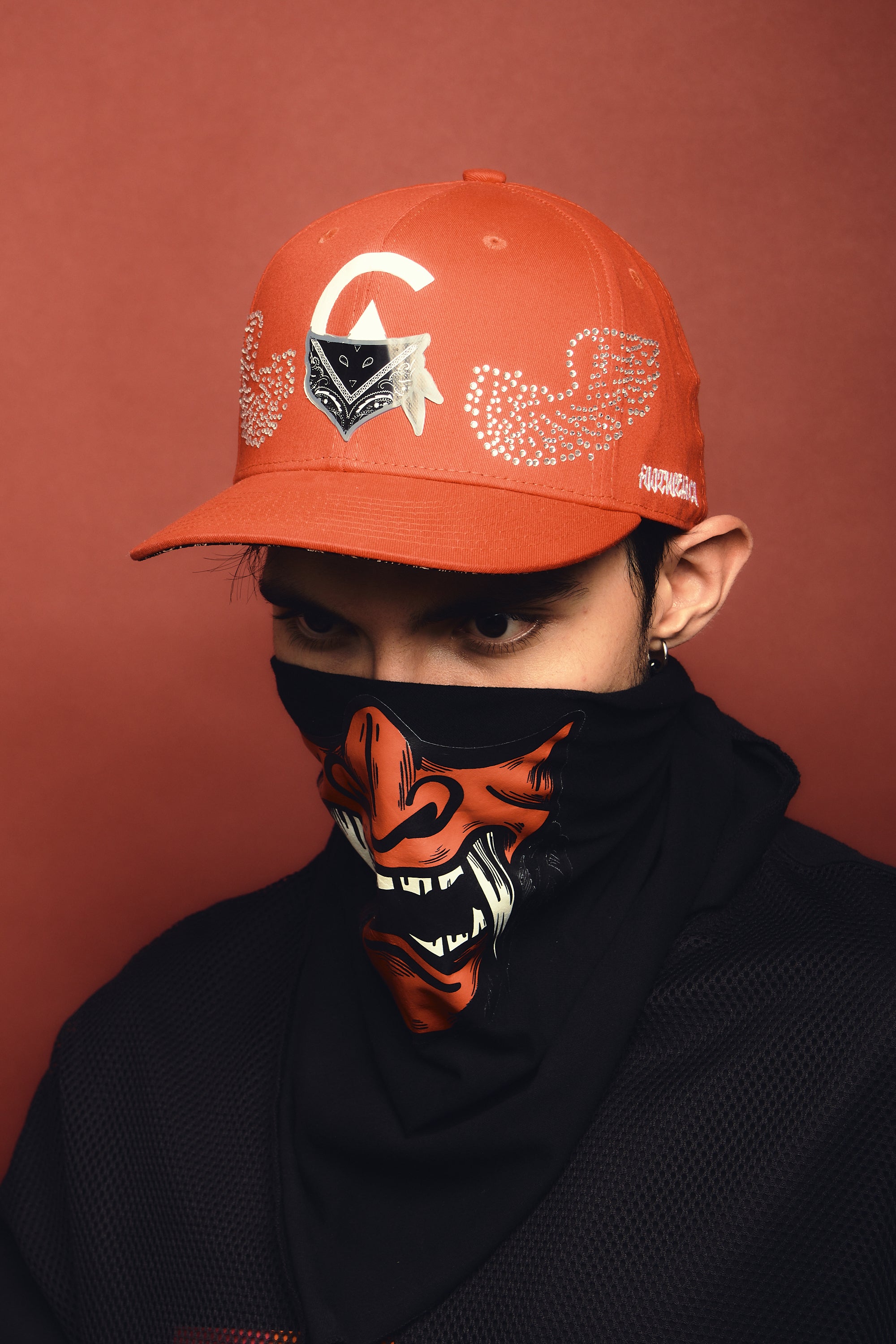 Gorra Bandana Shiny Red