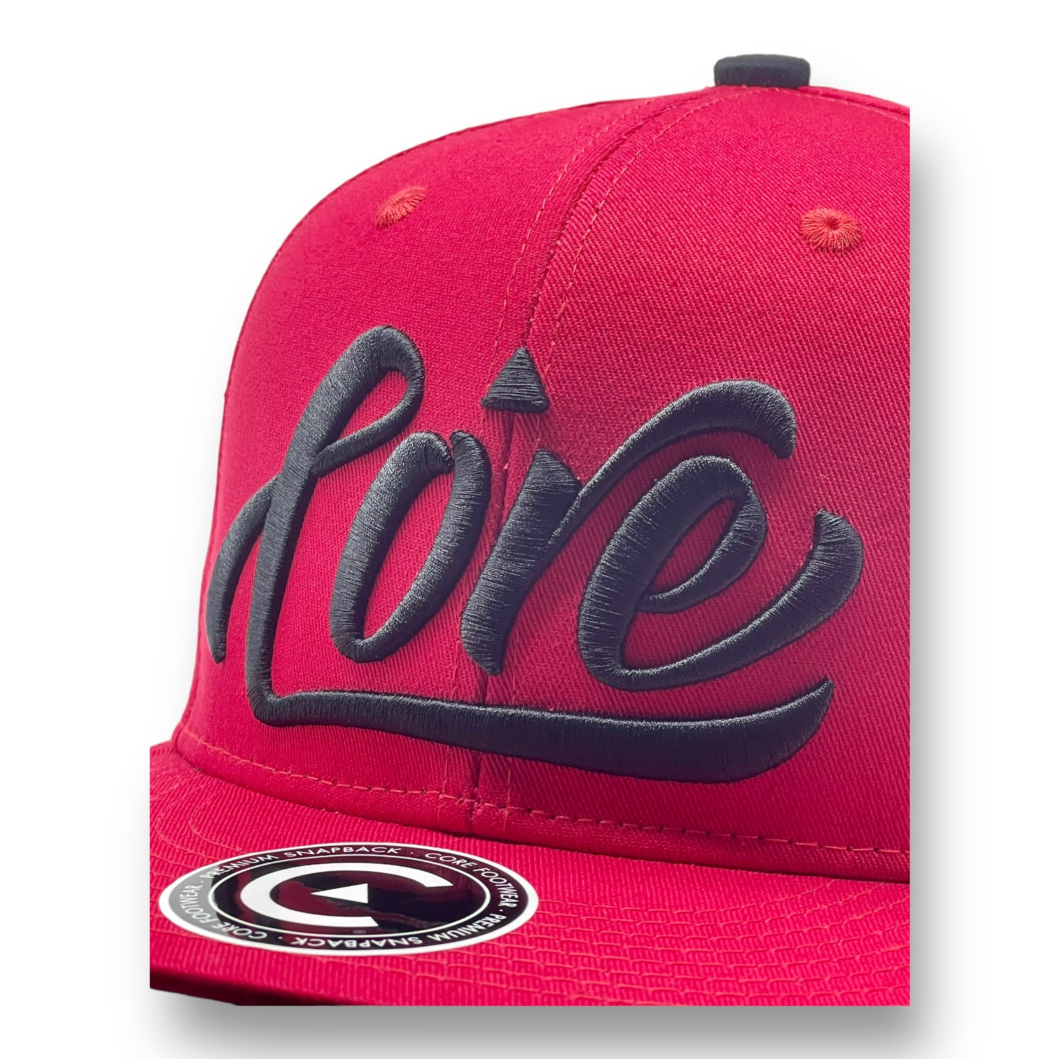Gorra Typed Red