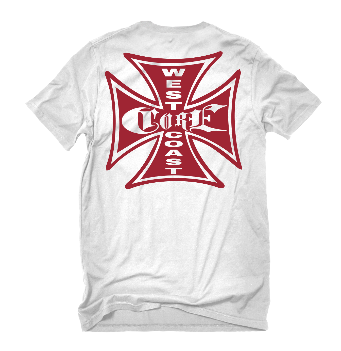 Playera West Coast White