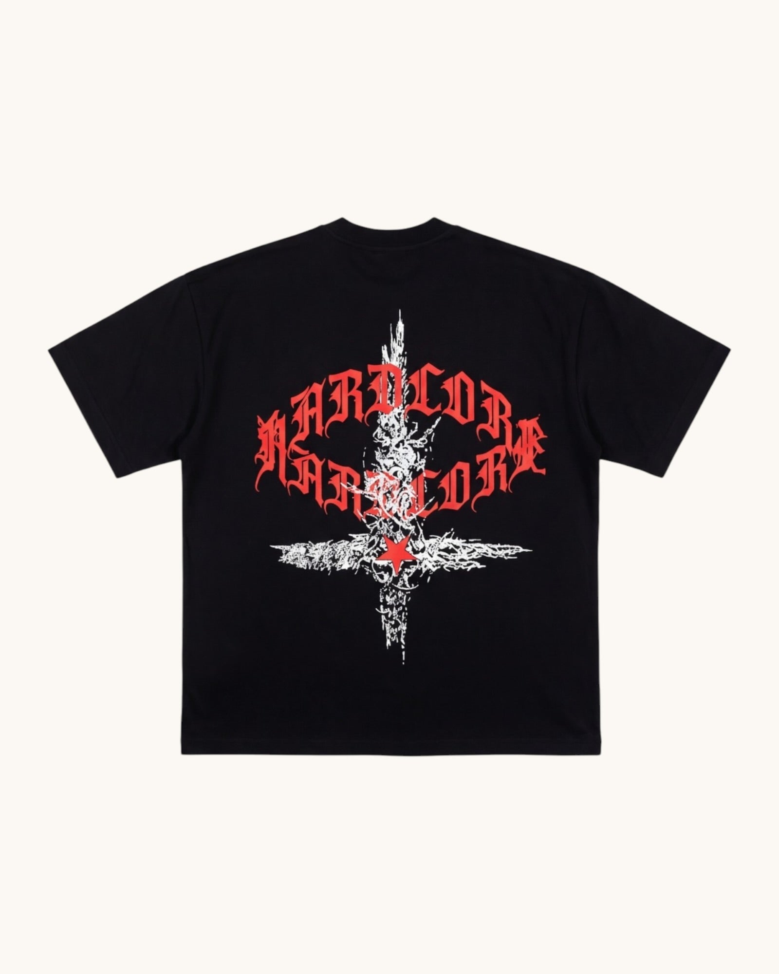 Playera HARDCORE Crossed Star