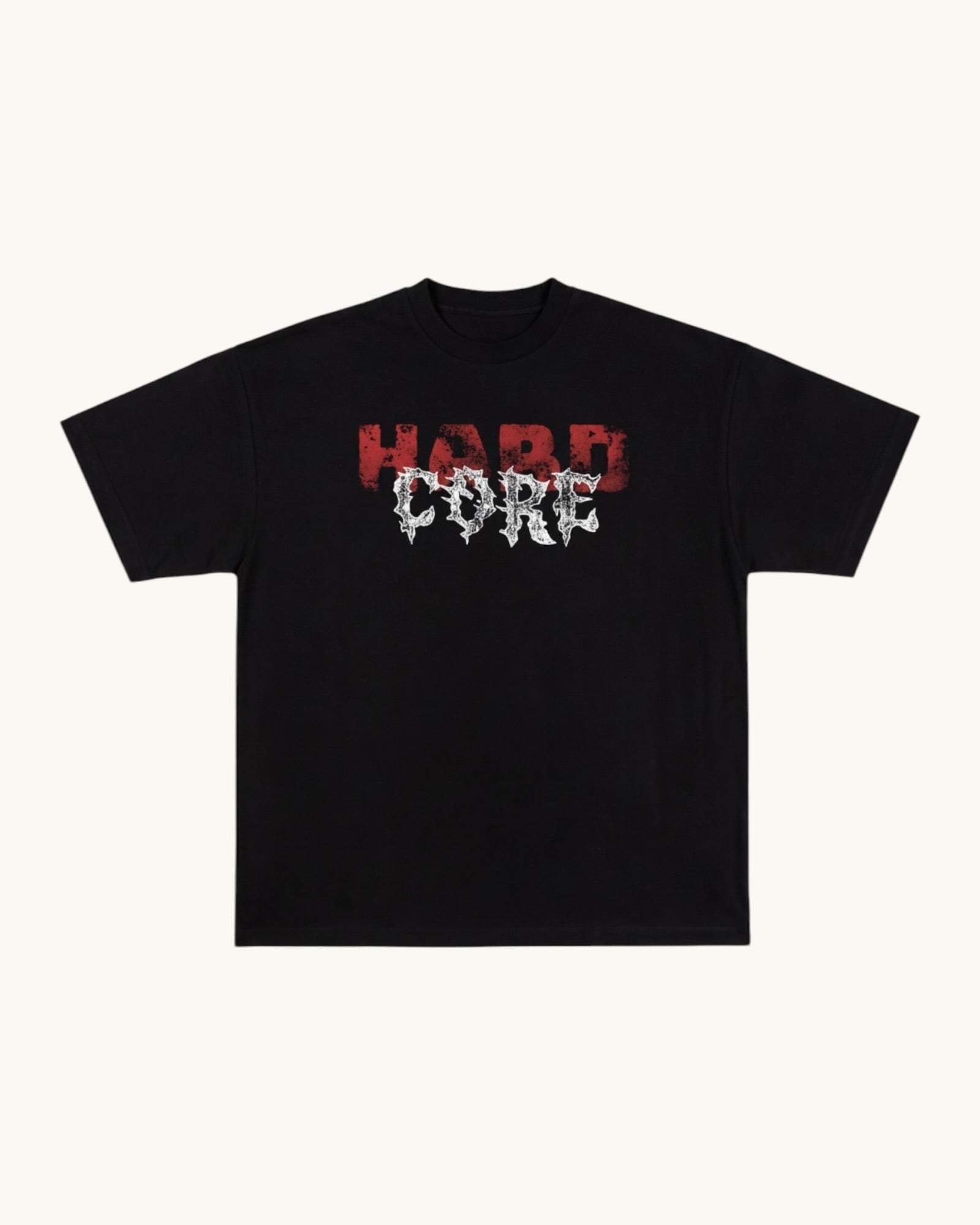 Playera HARDCORE Silver Core
