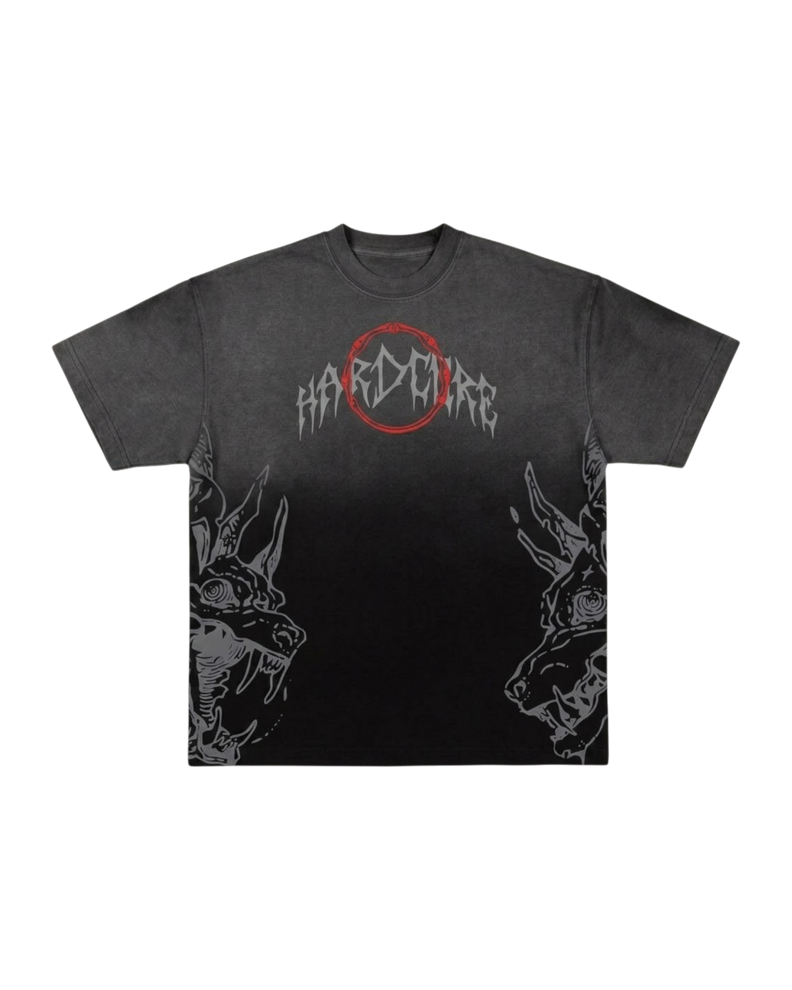Playera HARDCORE RED CIRCLE