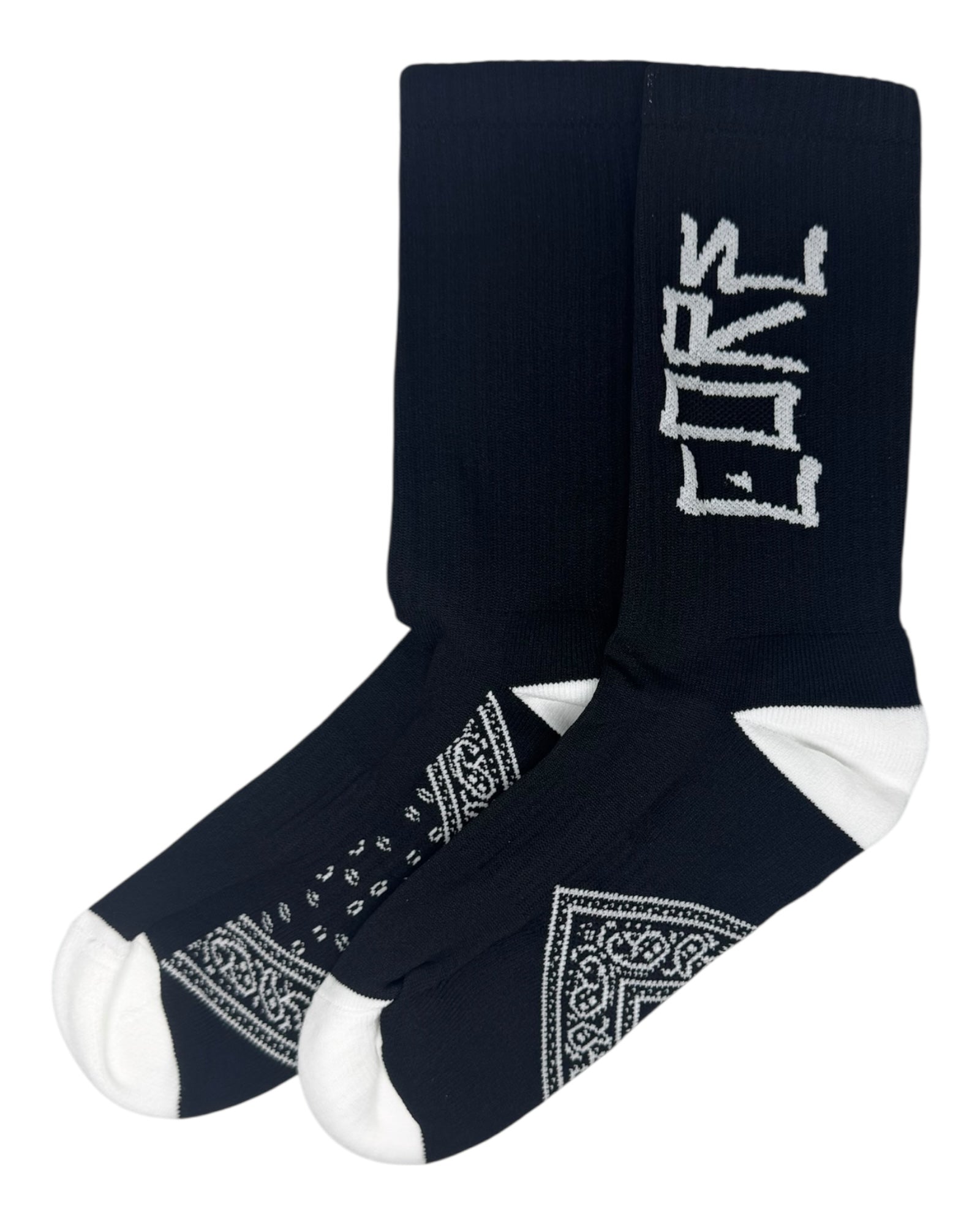 Calcetas Bandana Black