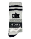 Calcetas Logo White