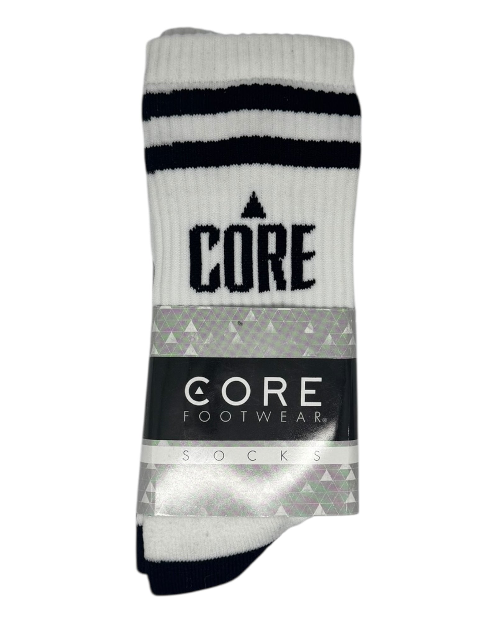 Calcetas Logo White
