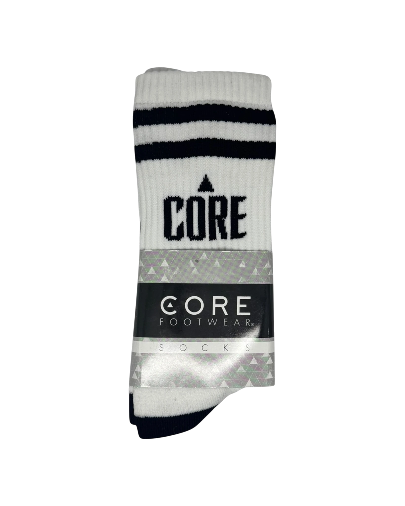 Calcetas Logo White