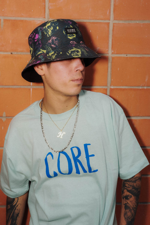 Bucket Rosas Reversible