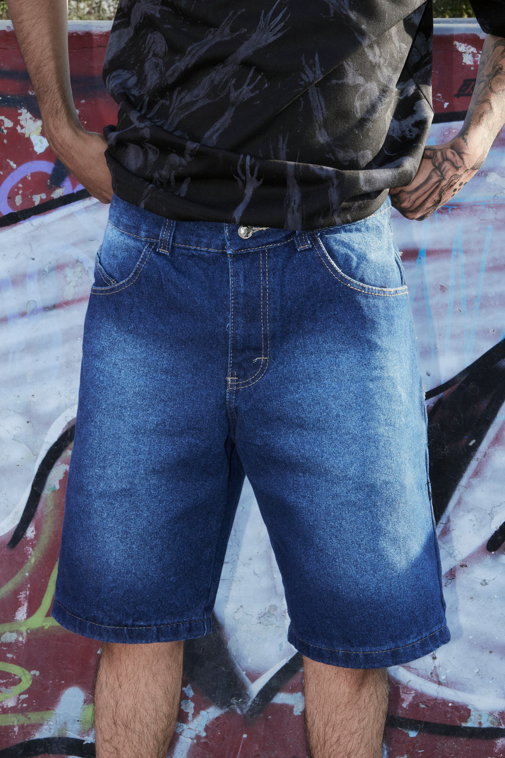 Bermuda Azul Stone Wash