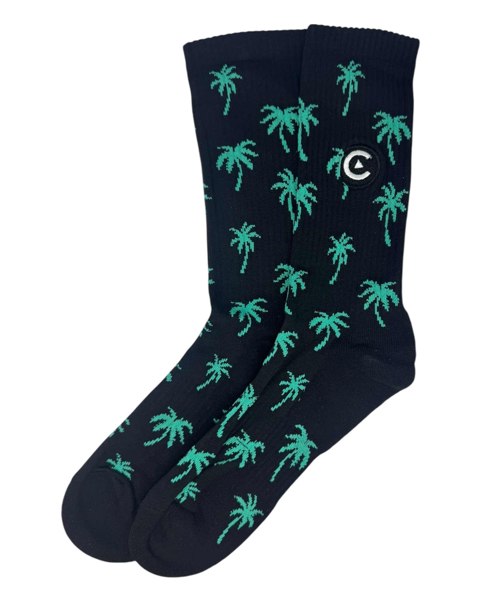 Calcetas Palmeras Black