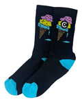 Calcetas IceCream Black