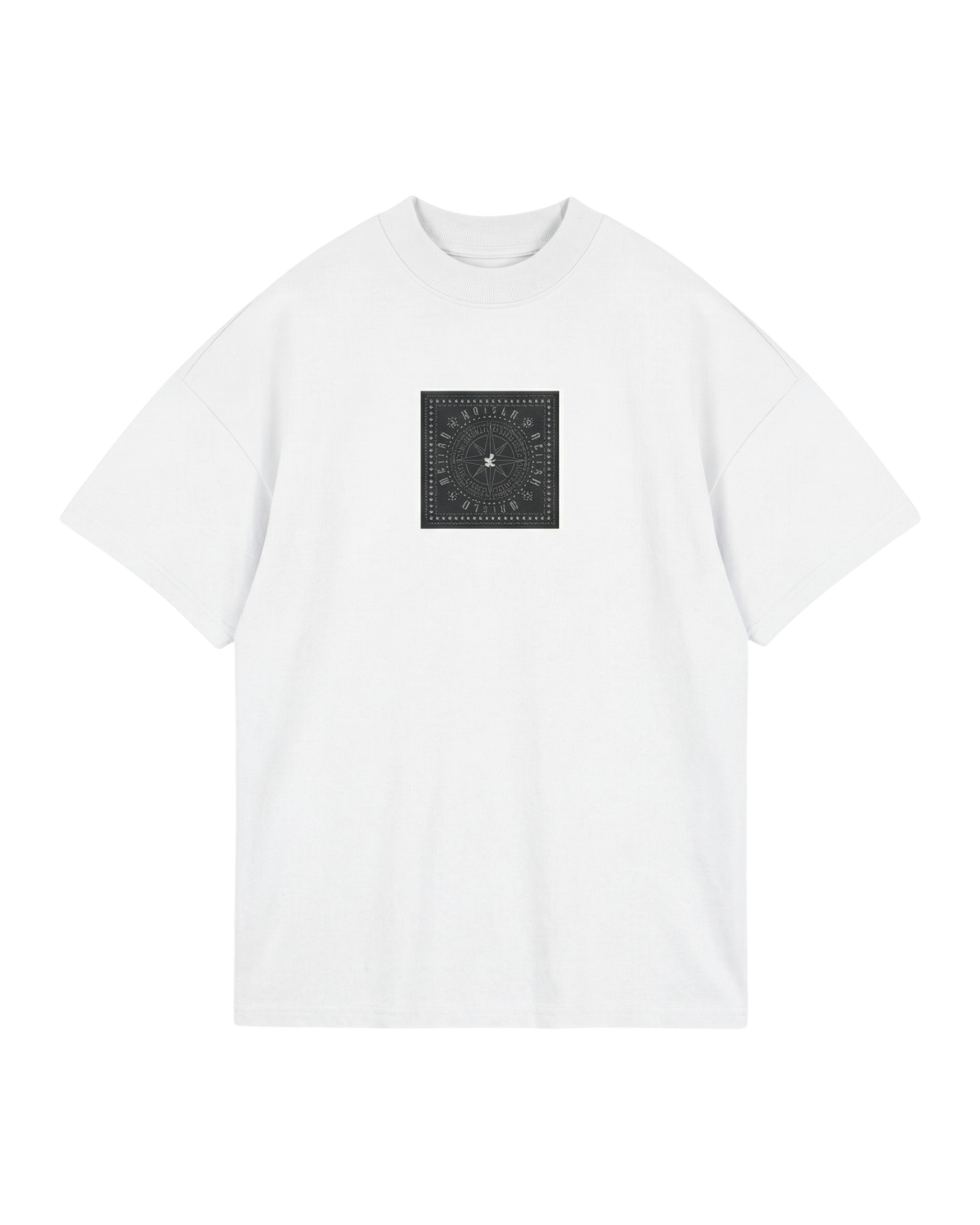 Playera HARDCORE Paisley White