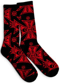 Calcetas West Coast Rojo