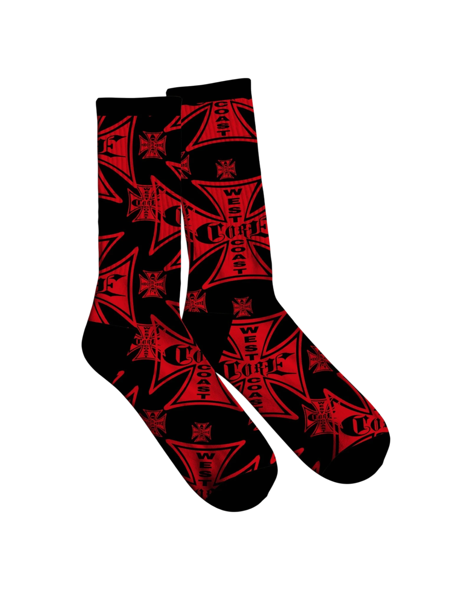Calcetas West Coast Rojo