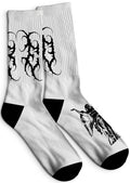 Calcetas Runas Blanco