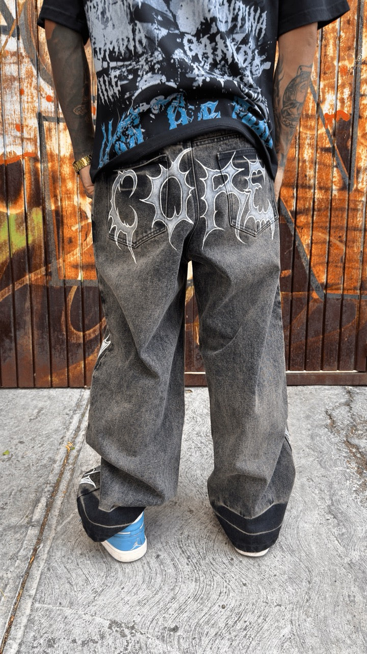 Jeans Tribal Skull X Itzel Shantell 1/1