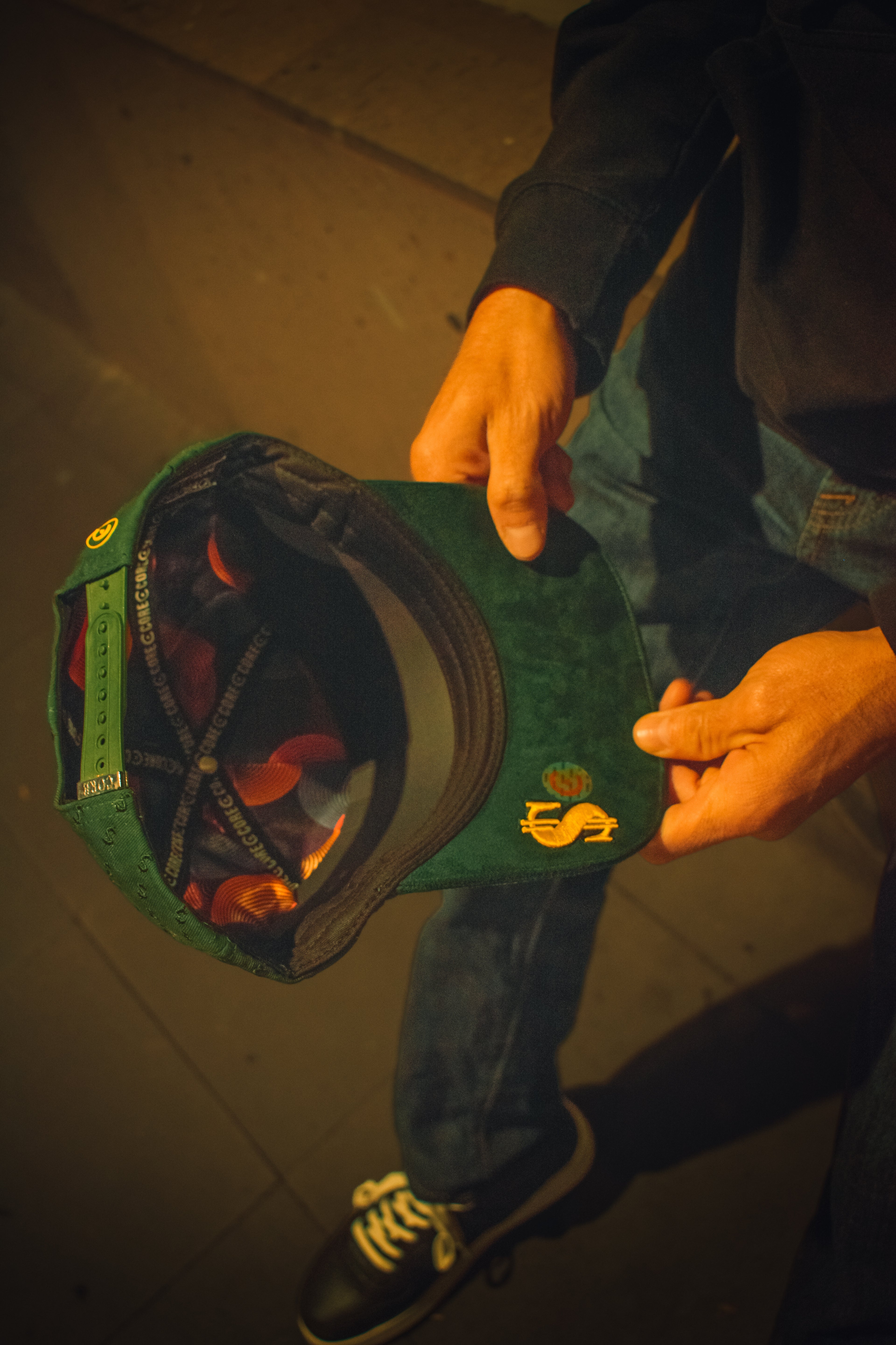 Gorra Cash Money Green
