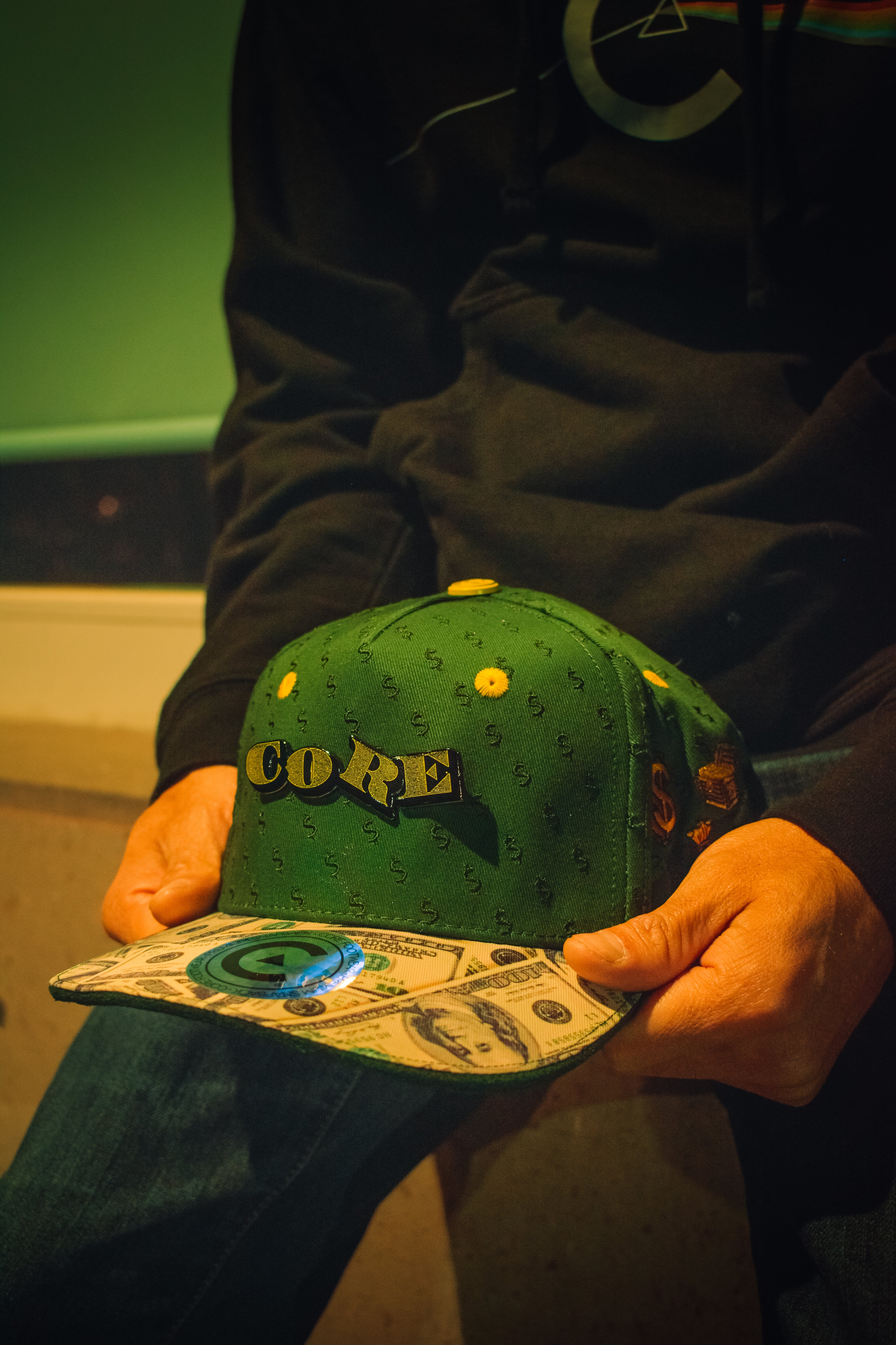 Gorra Cash Money Green