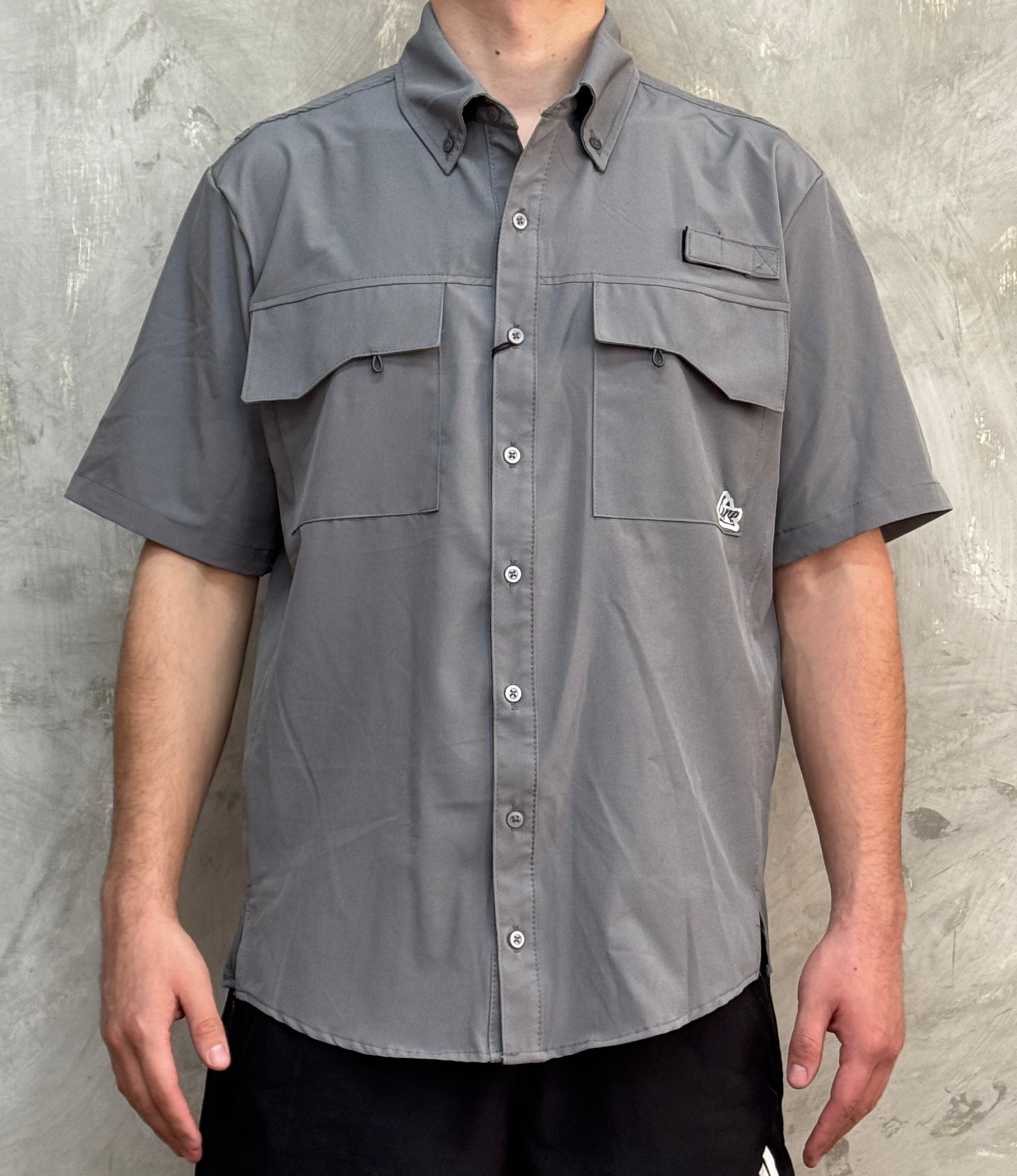 Camisa Pesquera Gris