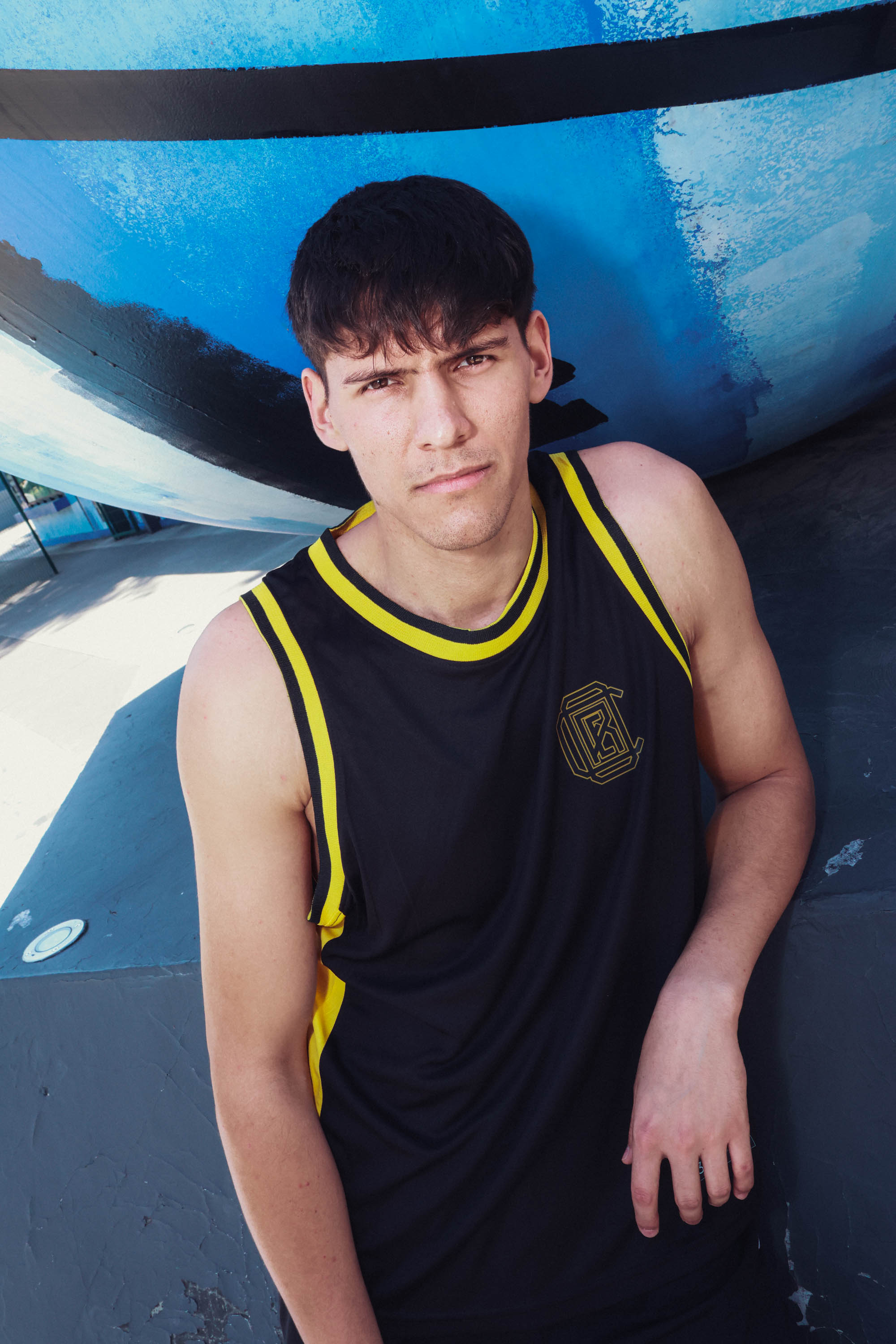 Playera Monograma Sin Mangas