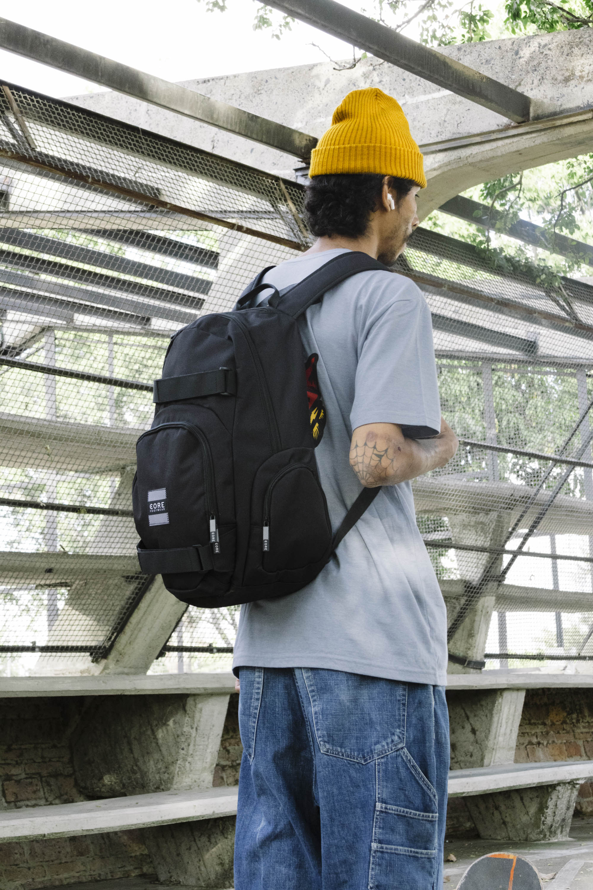 Mochila Skate Black