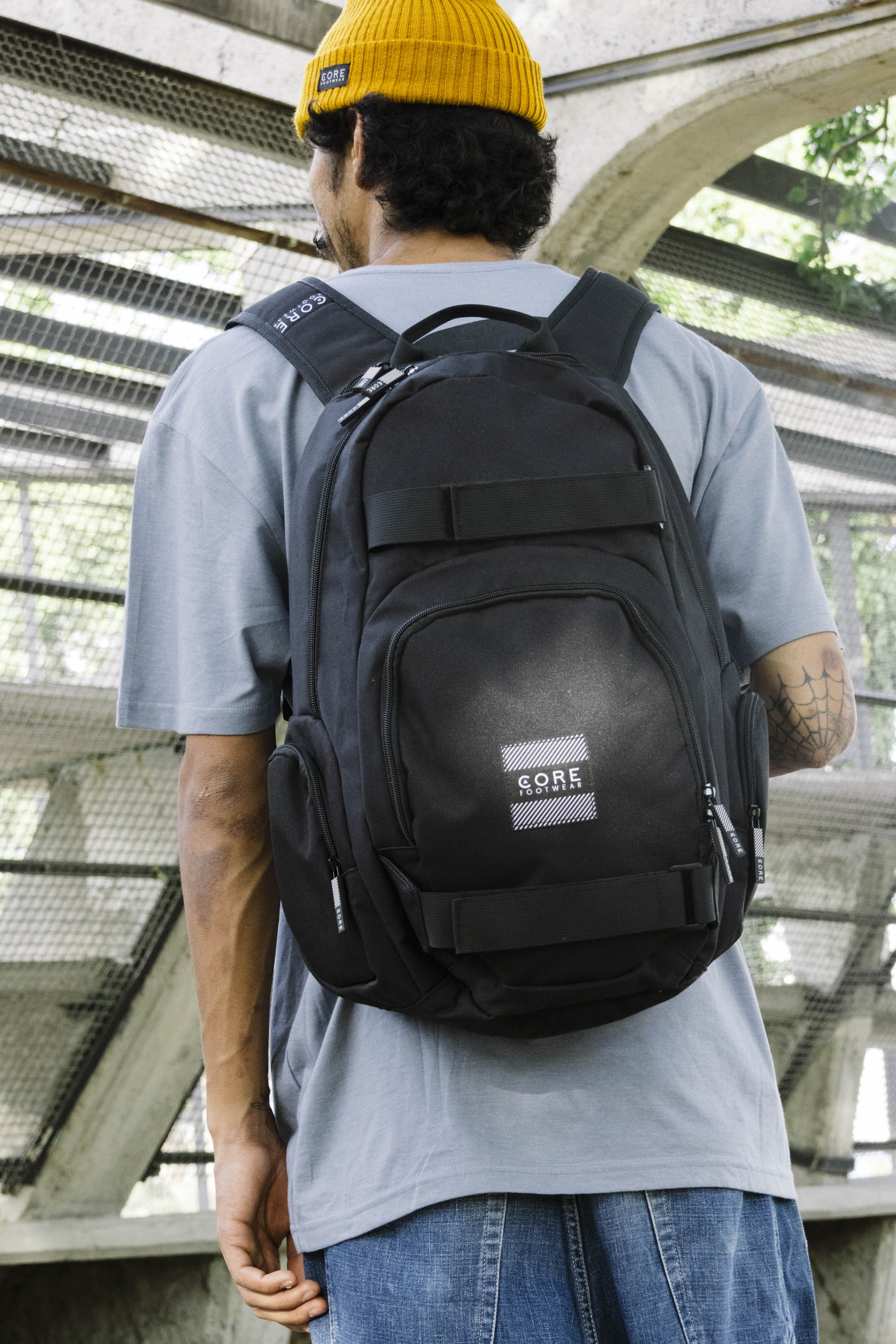 Mochila Skate Black