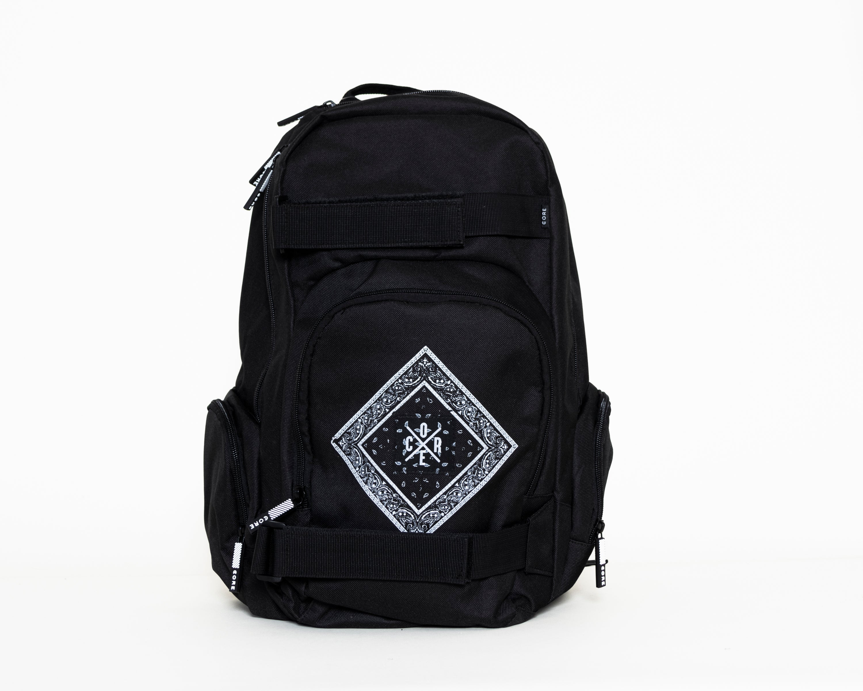 Mochila Skate Black Bandana