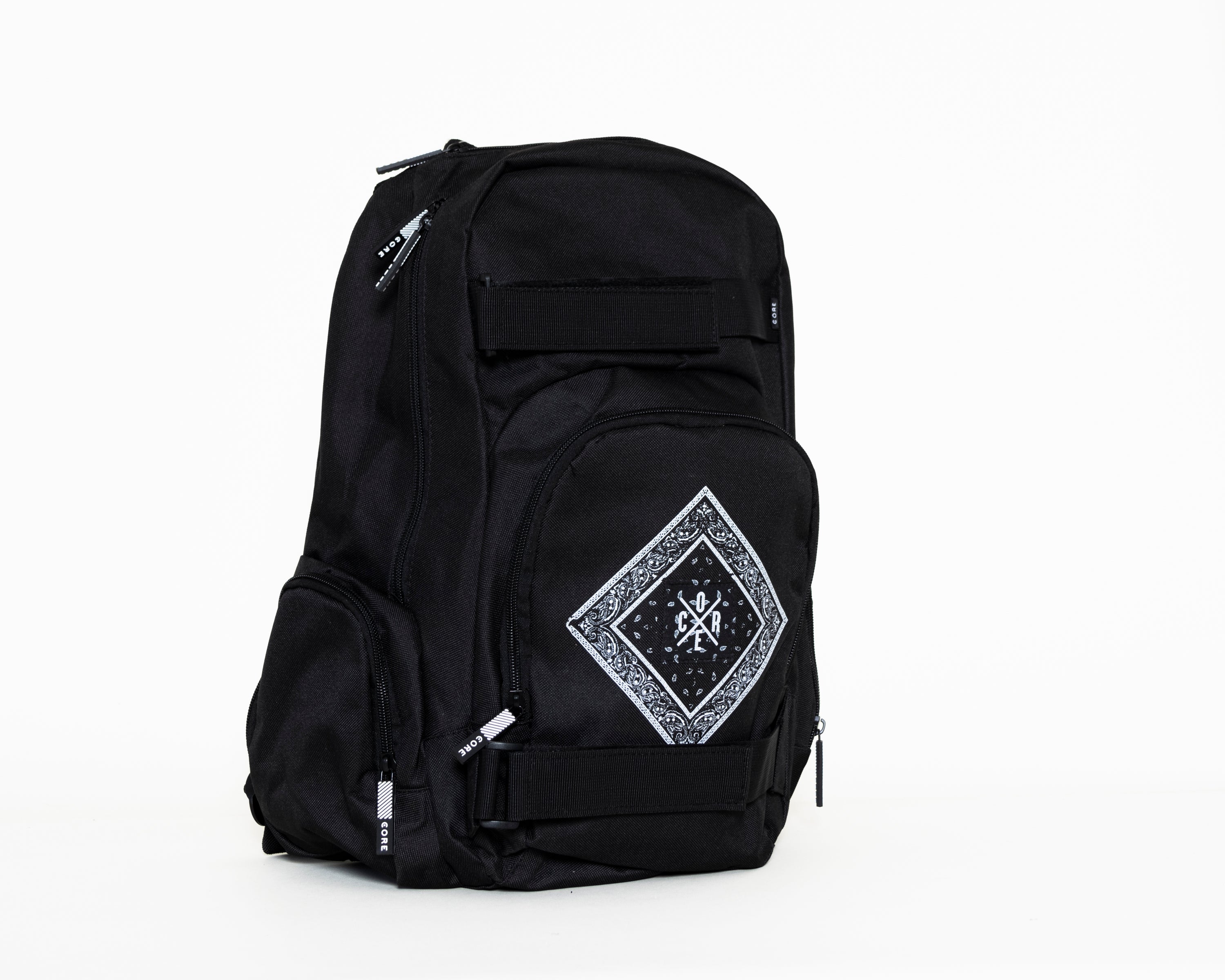 Mochila Skate Black Bandana