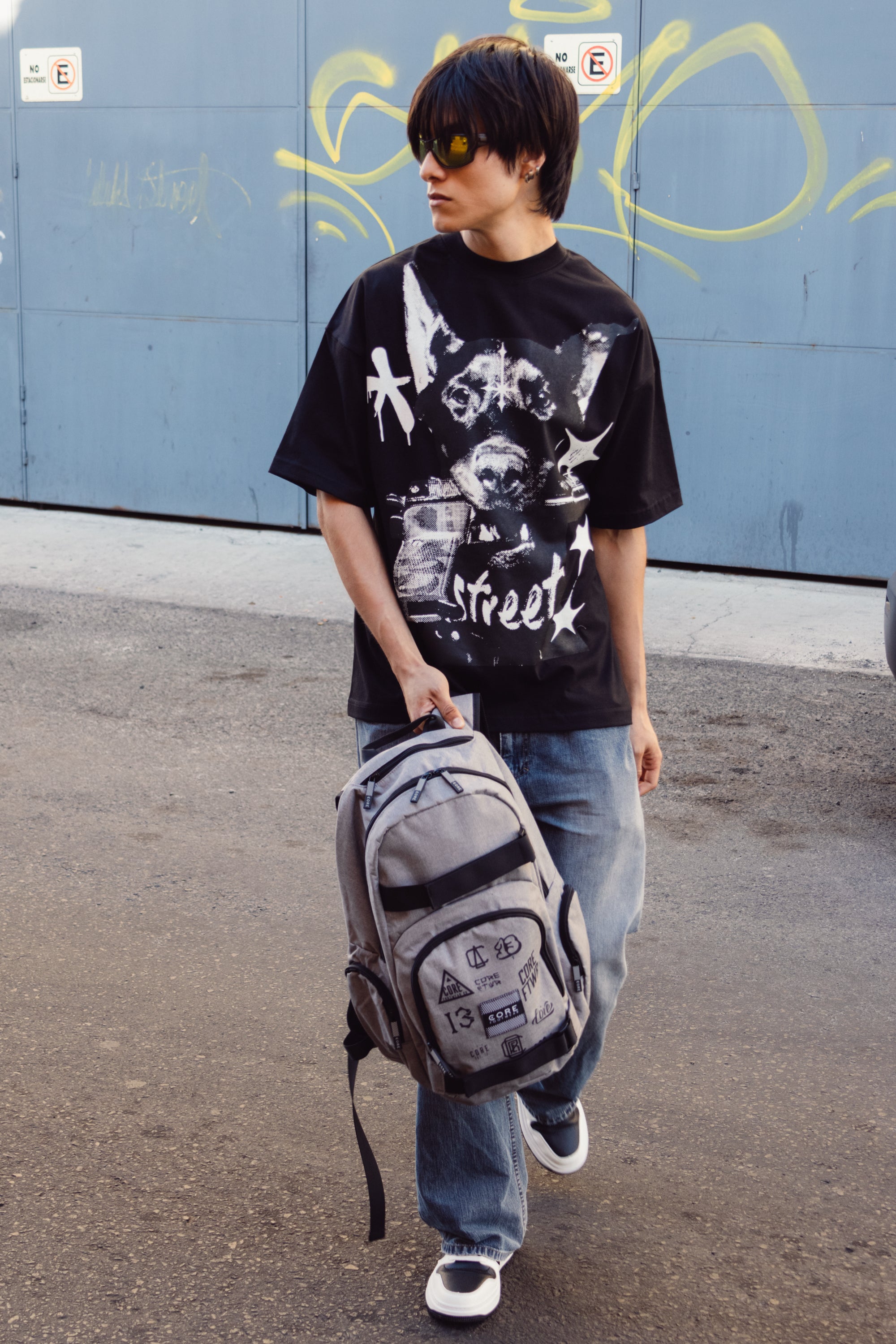 Mochila Skate Cemento Logos