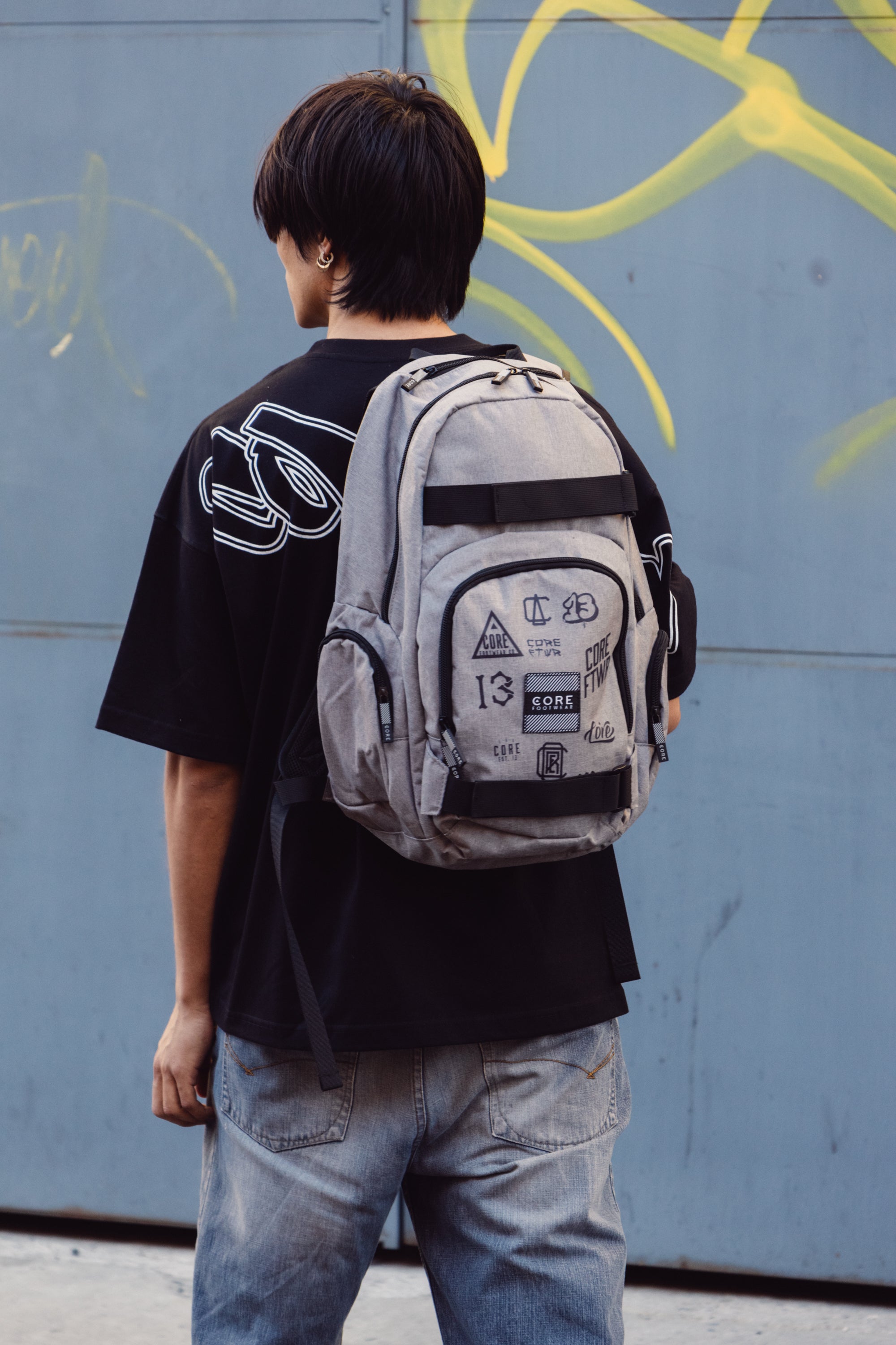 Mochila Skate Cemento Logos