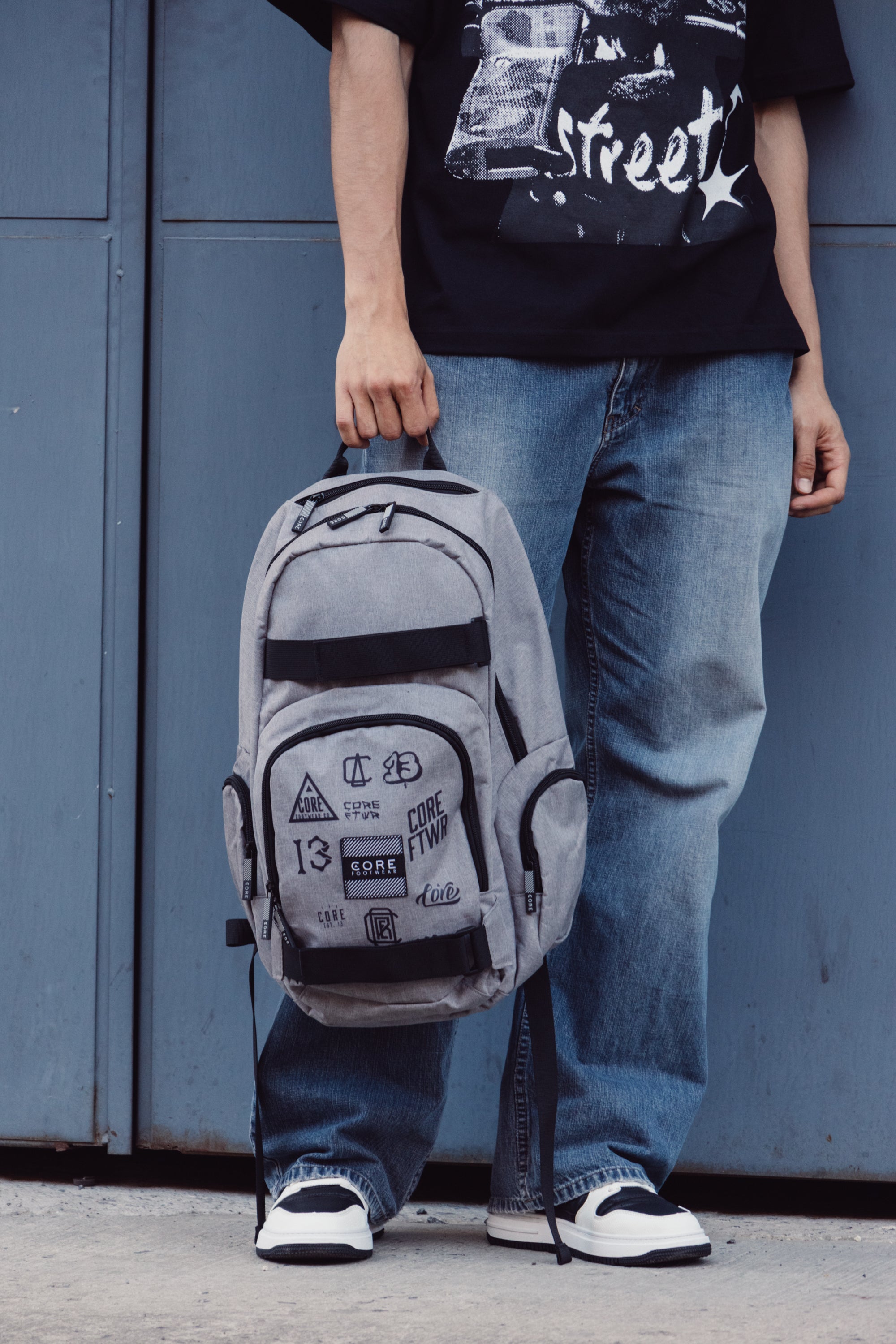 Mochila Skate Cemento Logos