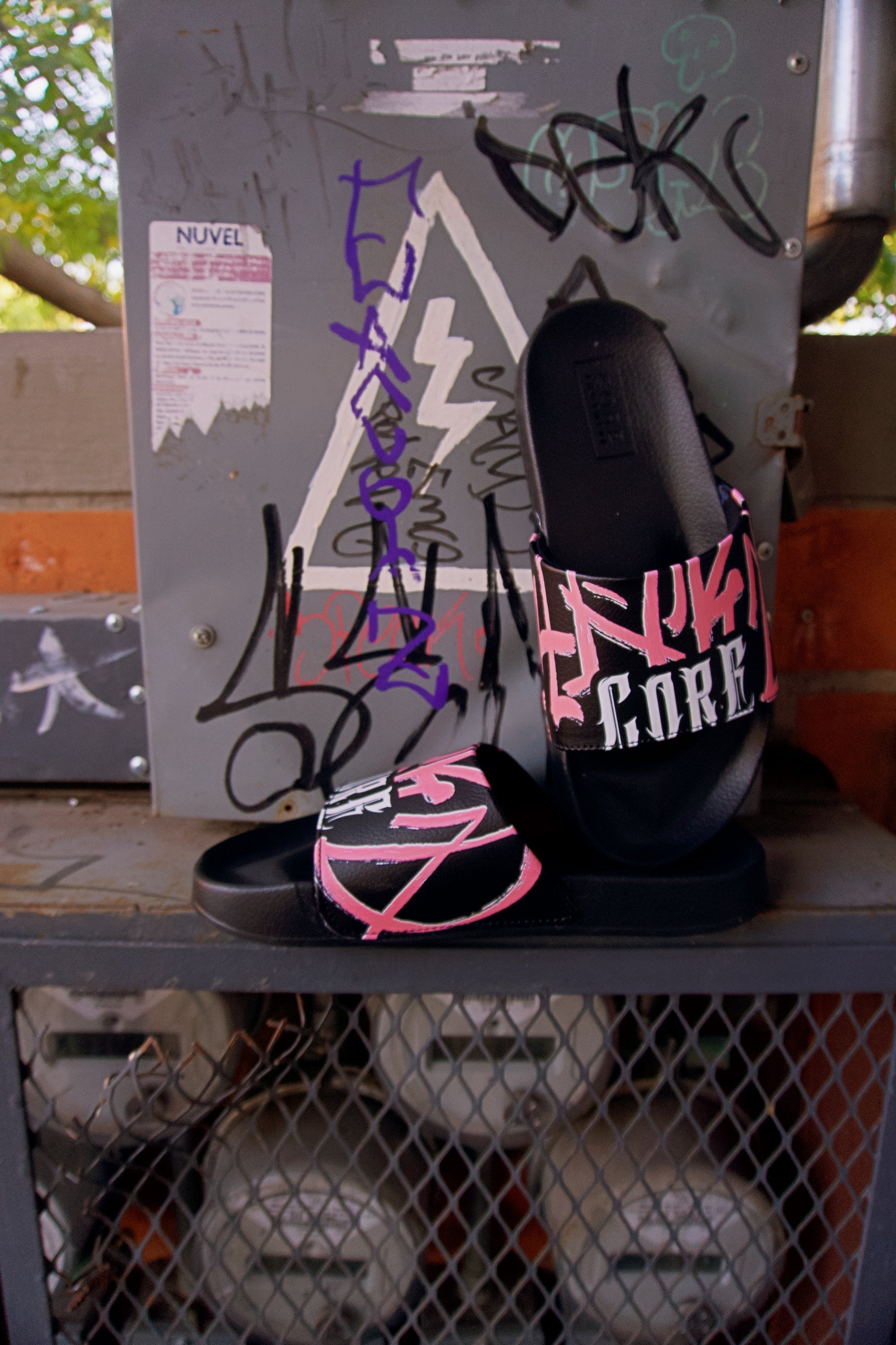 Sandalia HARCORE HARD PINK