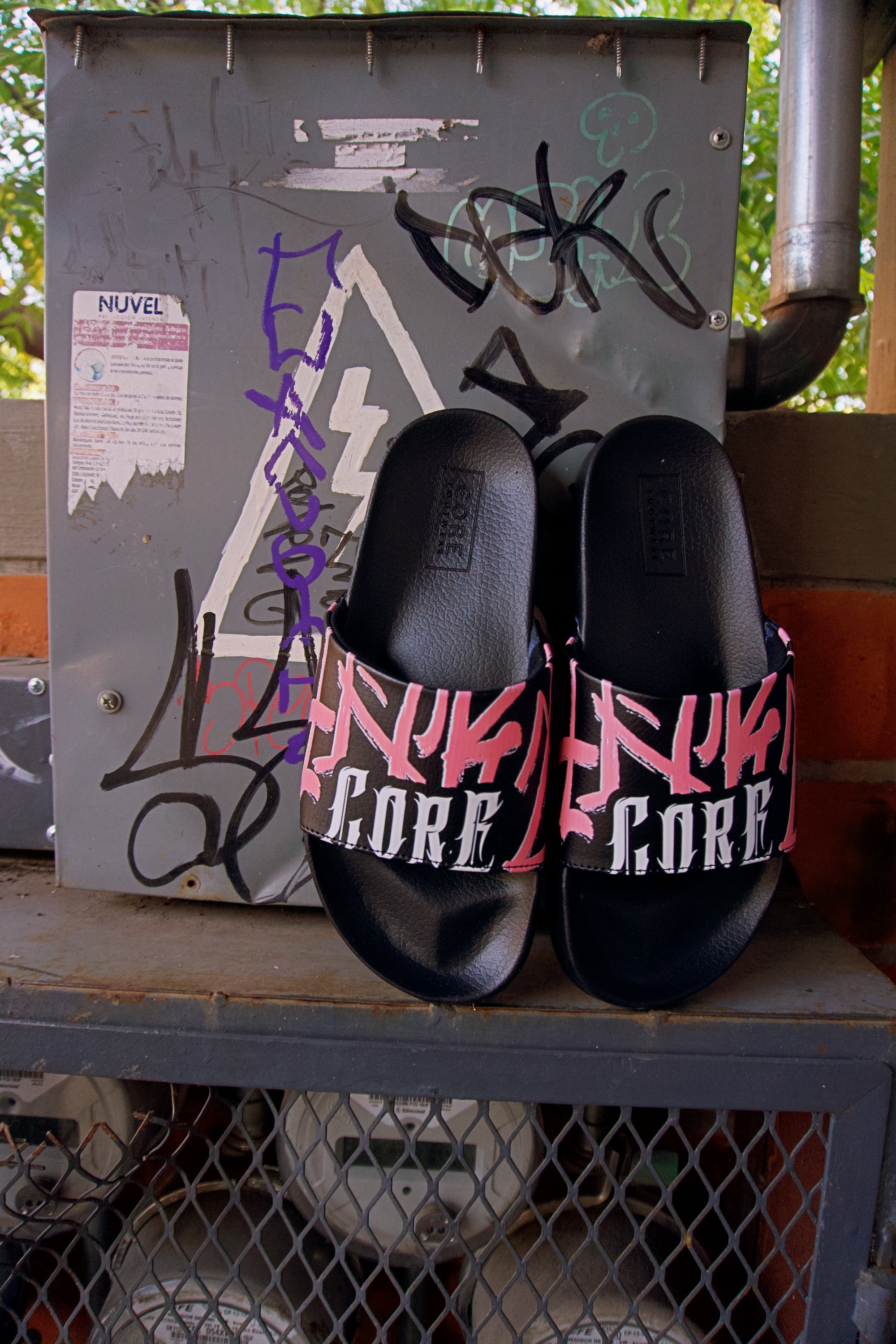 Sandalia HARCORE HARD PINK