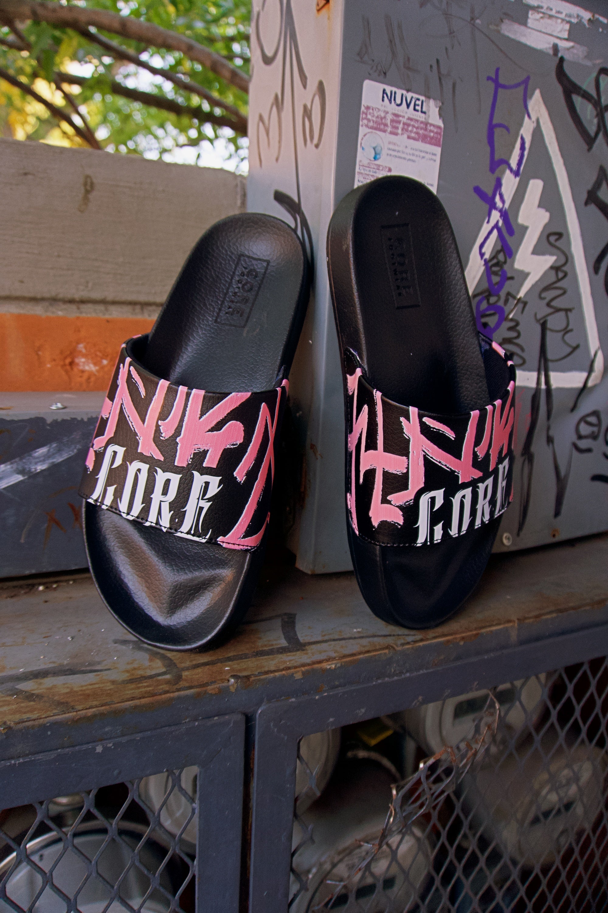 Sandalia HARCORE HARD PINK