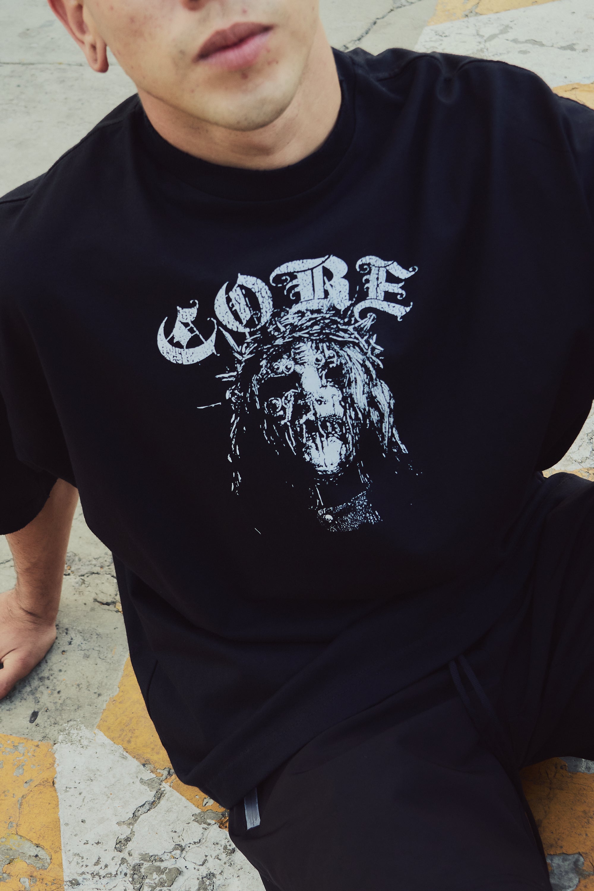 Playera Hard Core GODS PLAN