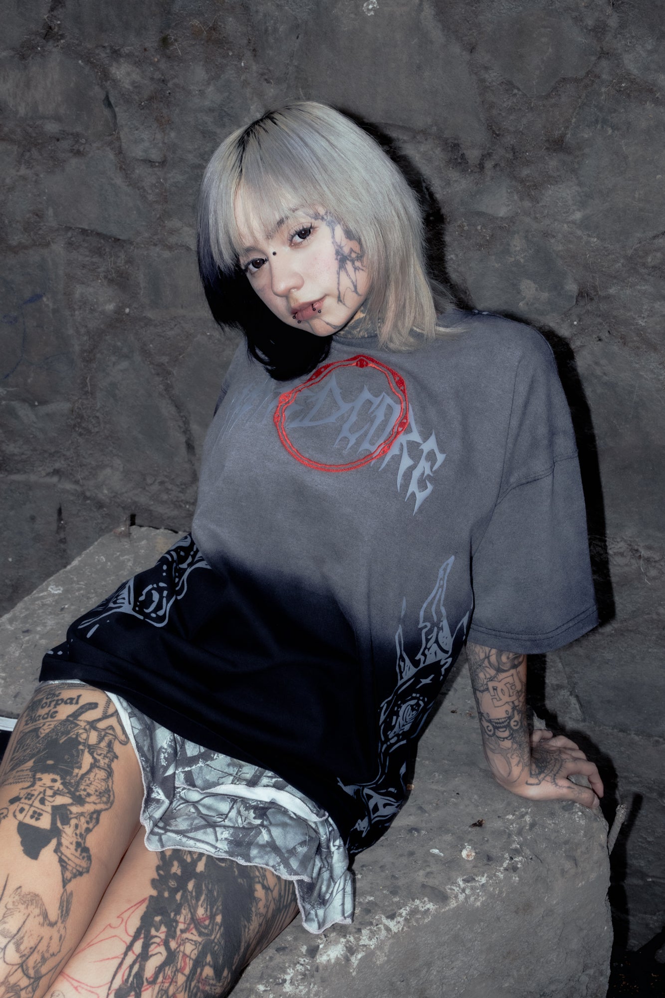 Playera HARDCORE RED CIRCLE