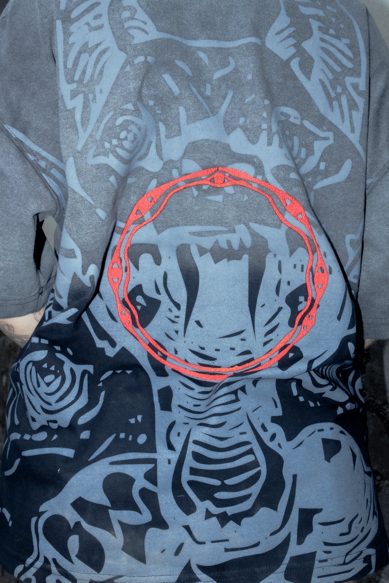 Playera HARDCORE RED CIRCLE